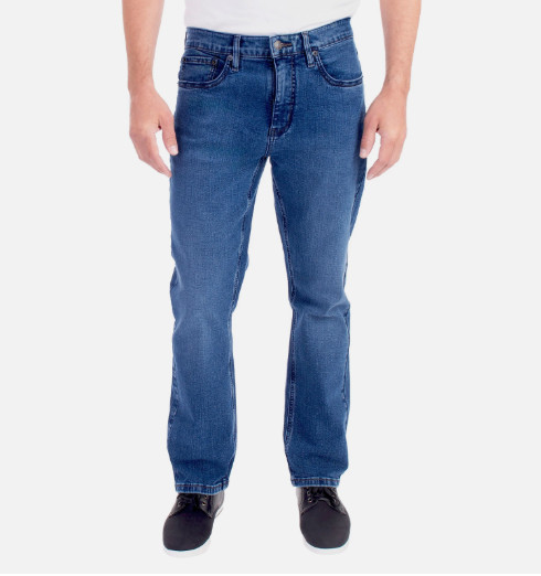 Urban Star Men’s Stretch Jean Slim Fit 2-Way Stretch light blue size 30X32