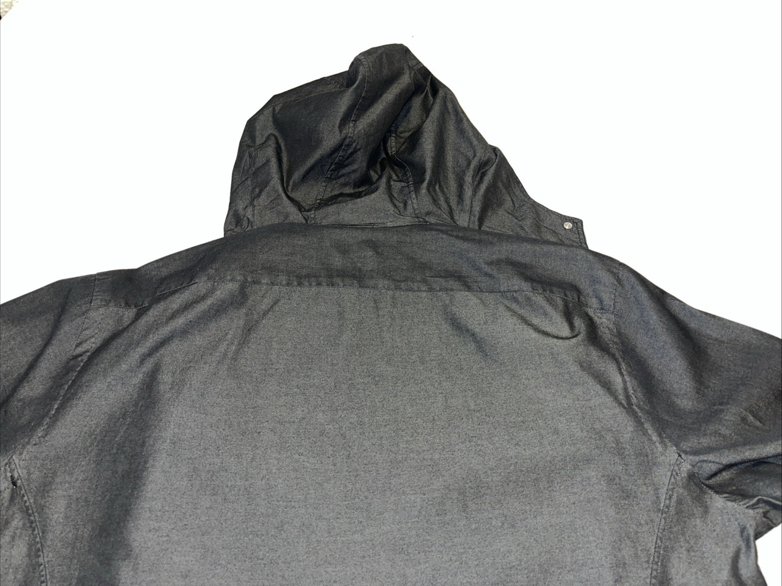 Kiton Men’s Hooded Button Up Shirt