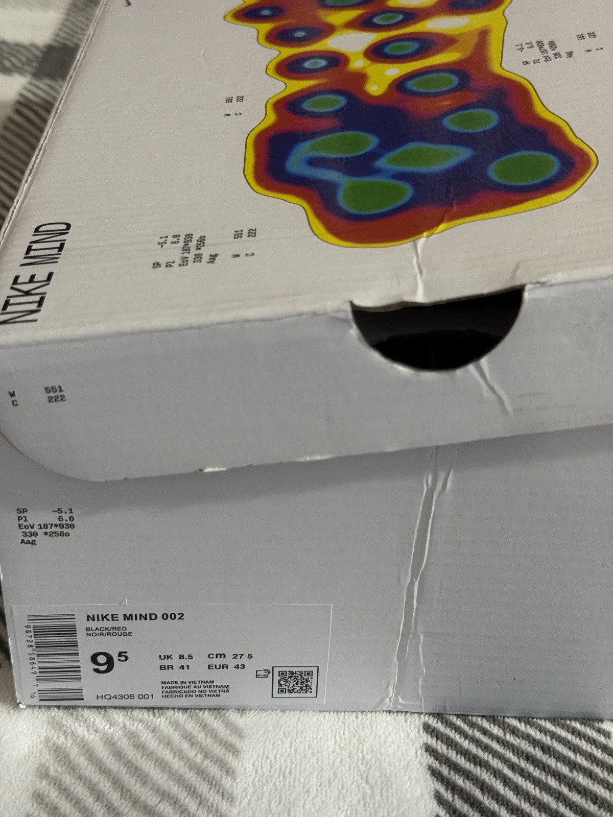 Nike Mind 001 Men’s Black Slide Sandals Synthetic Comfort Size 11 (FITS LIKE 10)