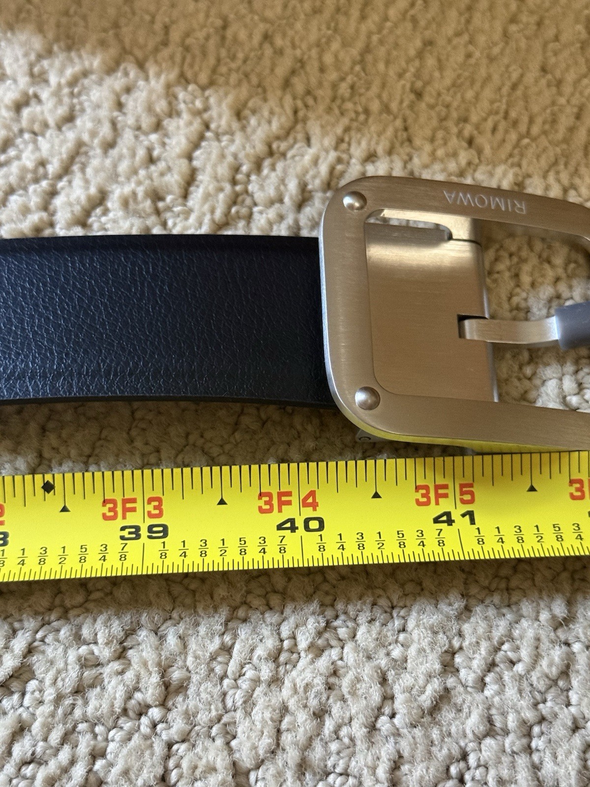 NWT Rimowa Reversible Leather Belt
