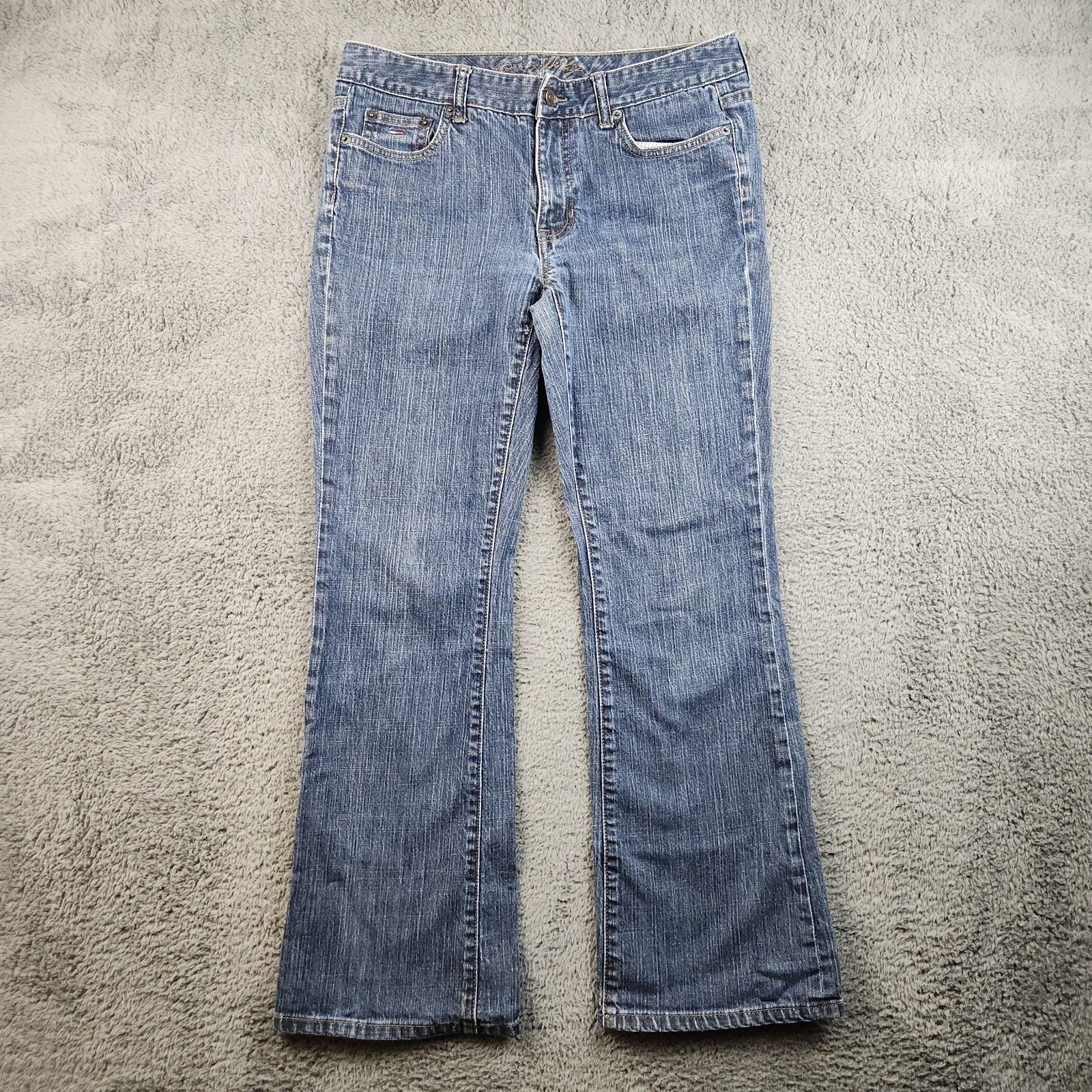 Vintage Y2K Women’s Tommy Jeans Size 6 Slim Below the Waist Bootcut No Stretch
