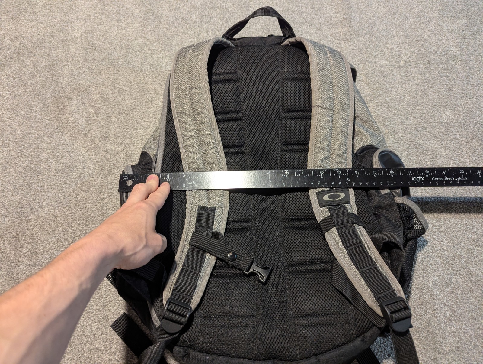 Oakley Backpack Gearbox LX Gray Tactical Laptop Bag Skate Skater