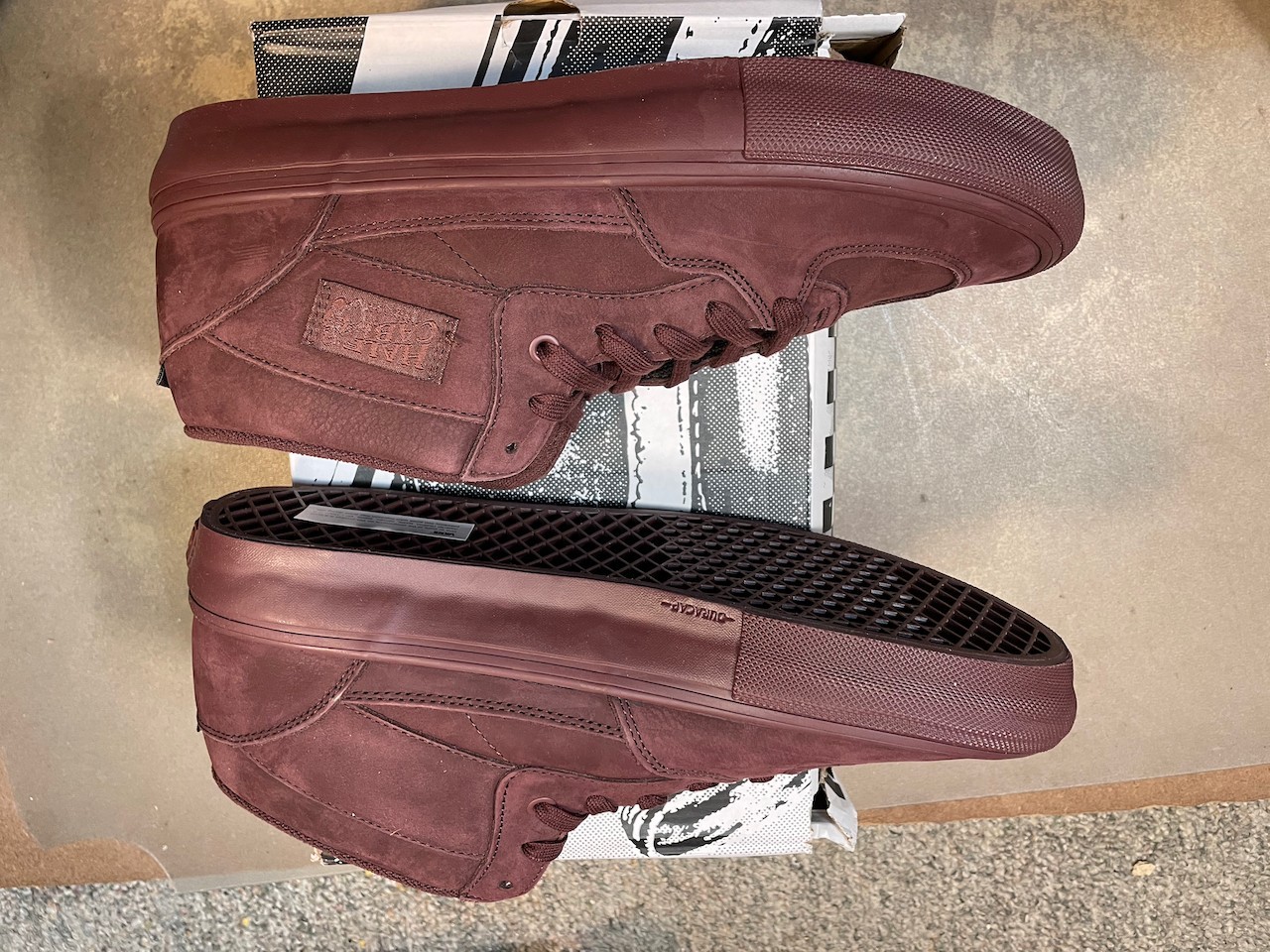 Vans Skate Half Cab Mono Chocolate Suede Sz US 13 Men New VN0A5FCDCHC Sneaker