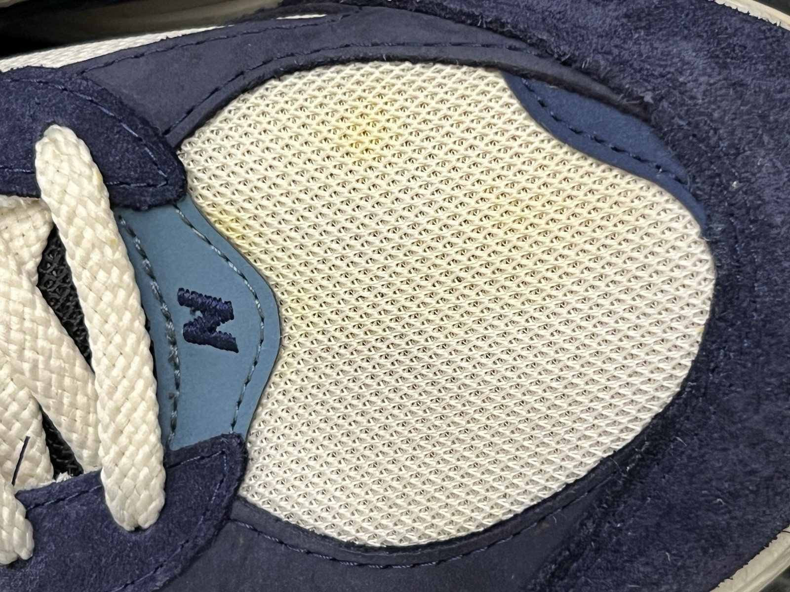 New Balance 2002R Night Tide Blue Team Cream (M2002RG) Suede Shoes Men’s 11.5