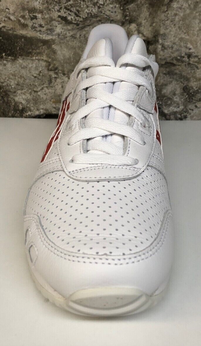 ASICS Gel-Lyte III 3 OG White/Fire Opal Mens 1201A716-100 New In Box
