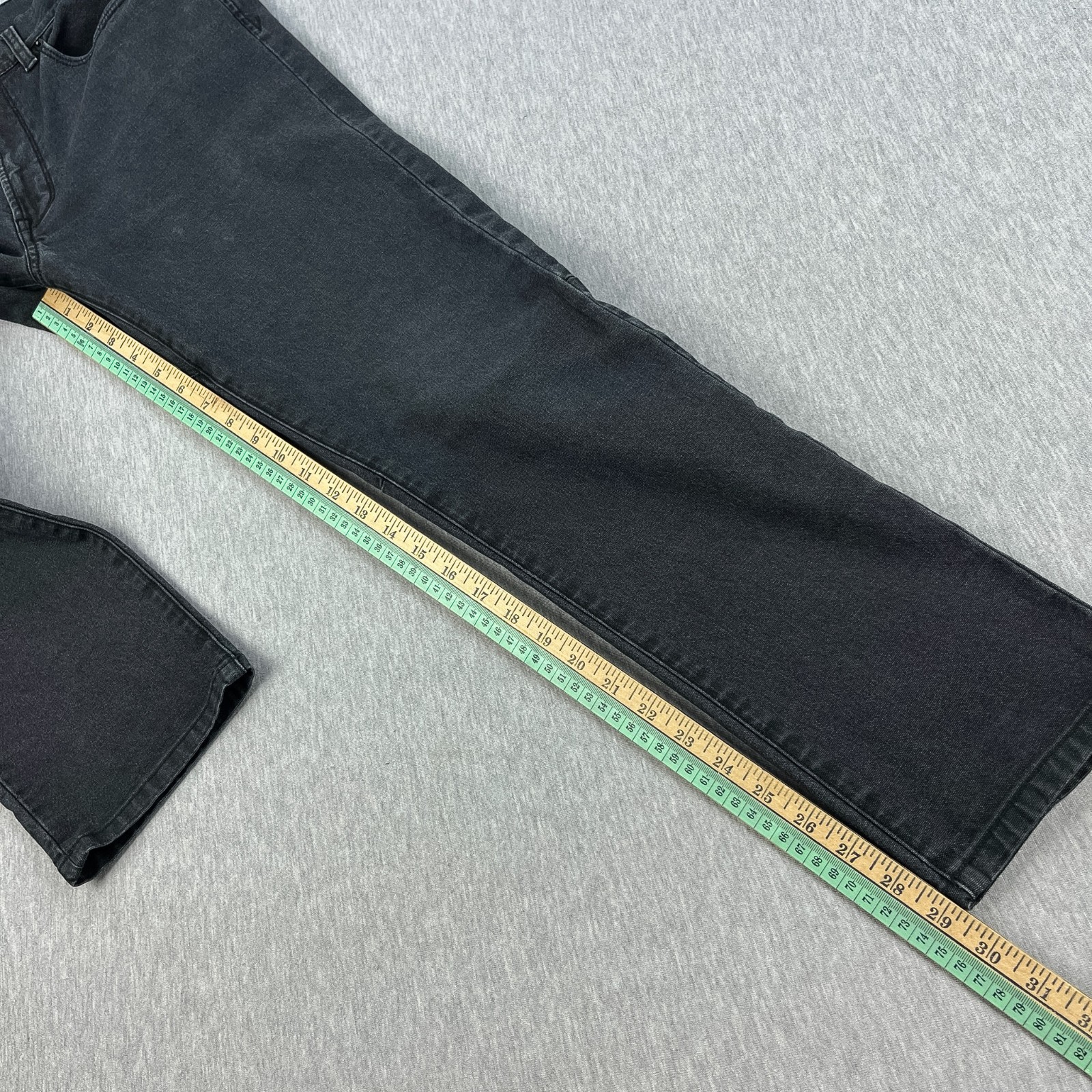Proof Rover Pant Men 29×30 Slim *Fits 31×30 Black Faded Stretch Canvas Huckberry