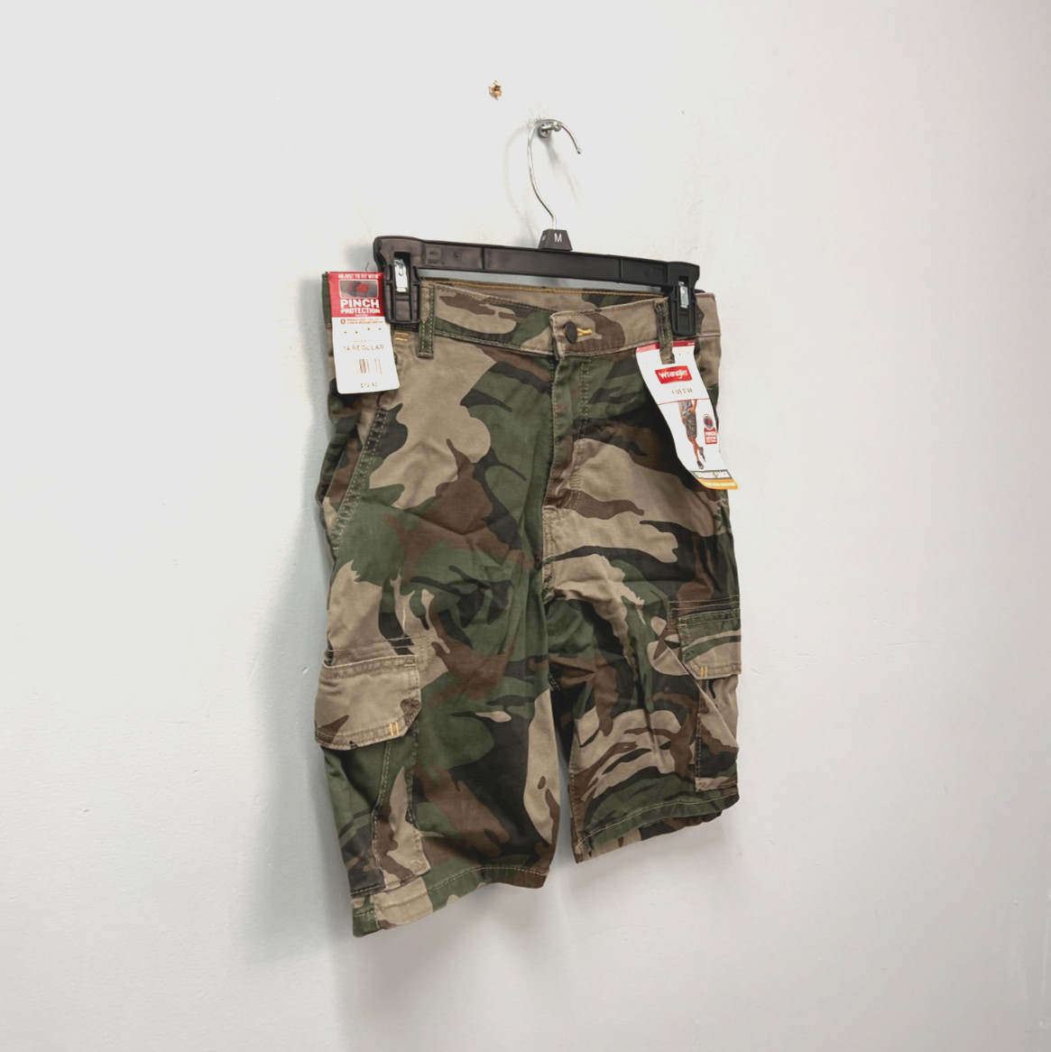 Wrangler 5 Star Straight Comfort Cargo Shorts Boys w/Adjustable Waist