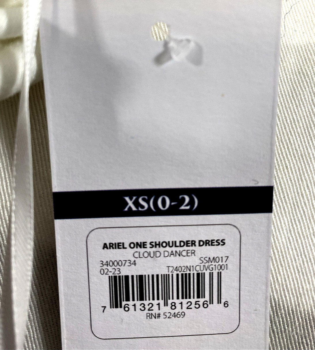 Sofia Vergara Off The Shoulder White Rouched Body Fitted Dress White XS/O-2