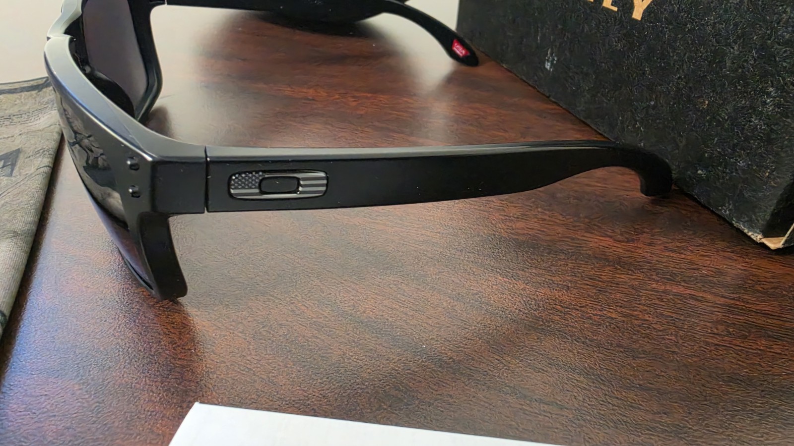 Oakley SI Holbrook Matte Black American Flag Prizm