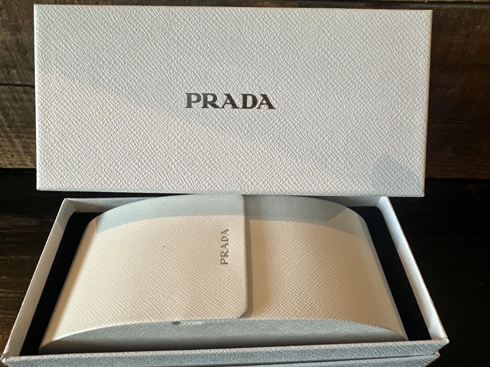 PRADA Milano SPR17WS 49*20-145 Black Dark Grey Lens UNISEX Sunglasses Kool