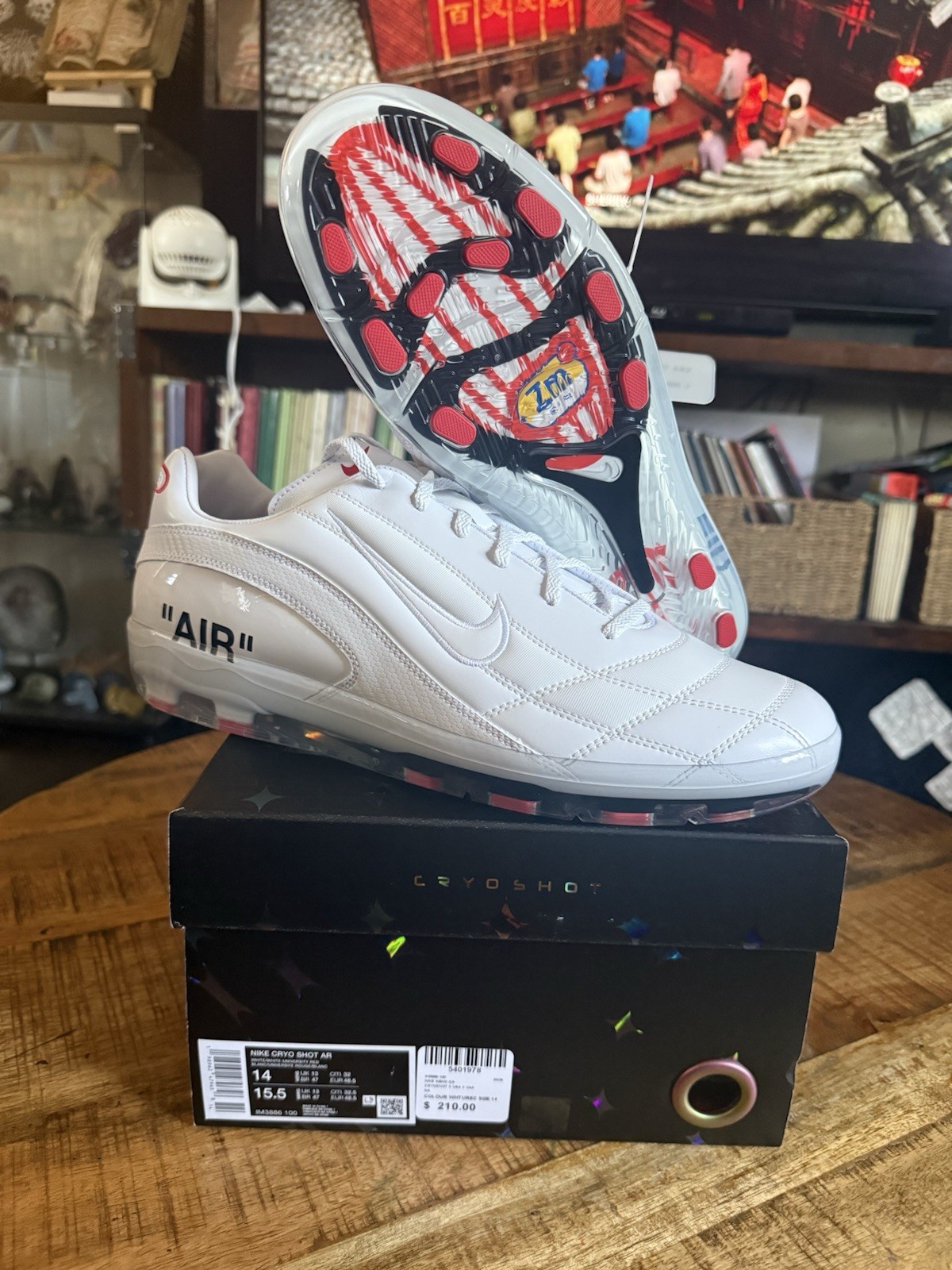 Nike Cryoshot Zoom M9 Virgil Abloh Archives size 14 Men