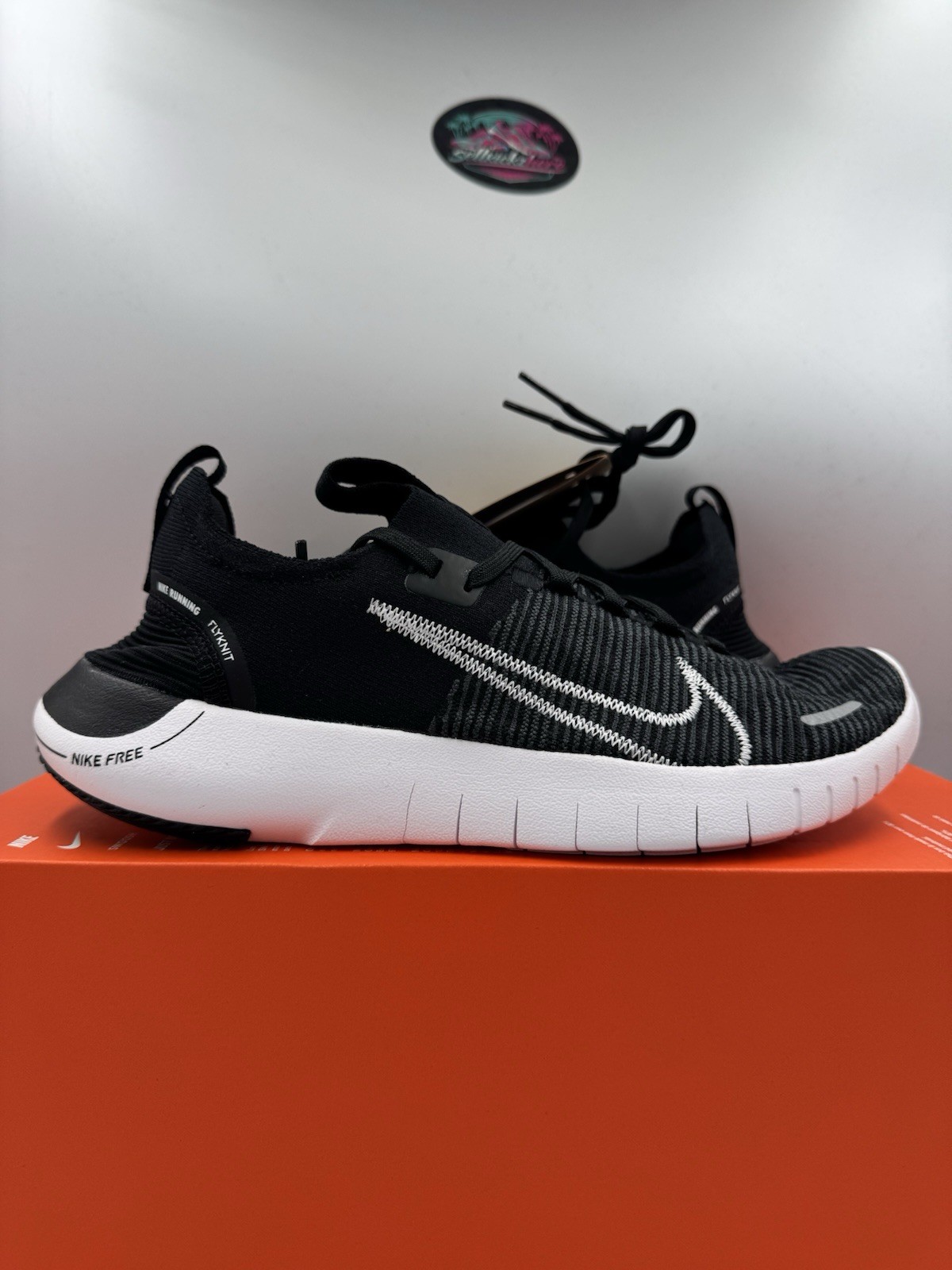 Nike Free RN FK Next Nature Black White FB1276-002 Size 12