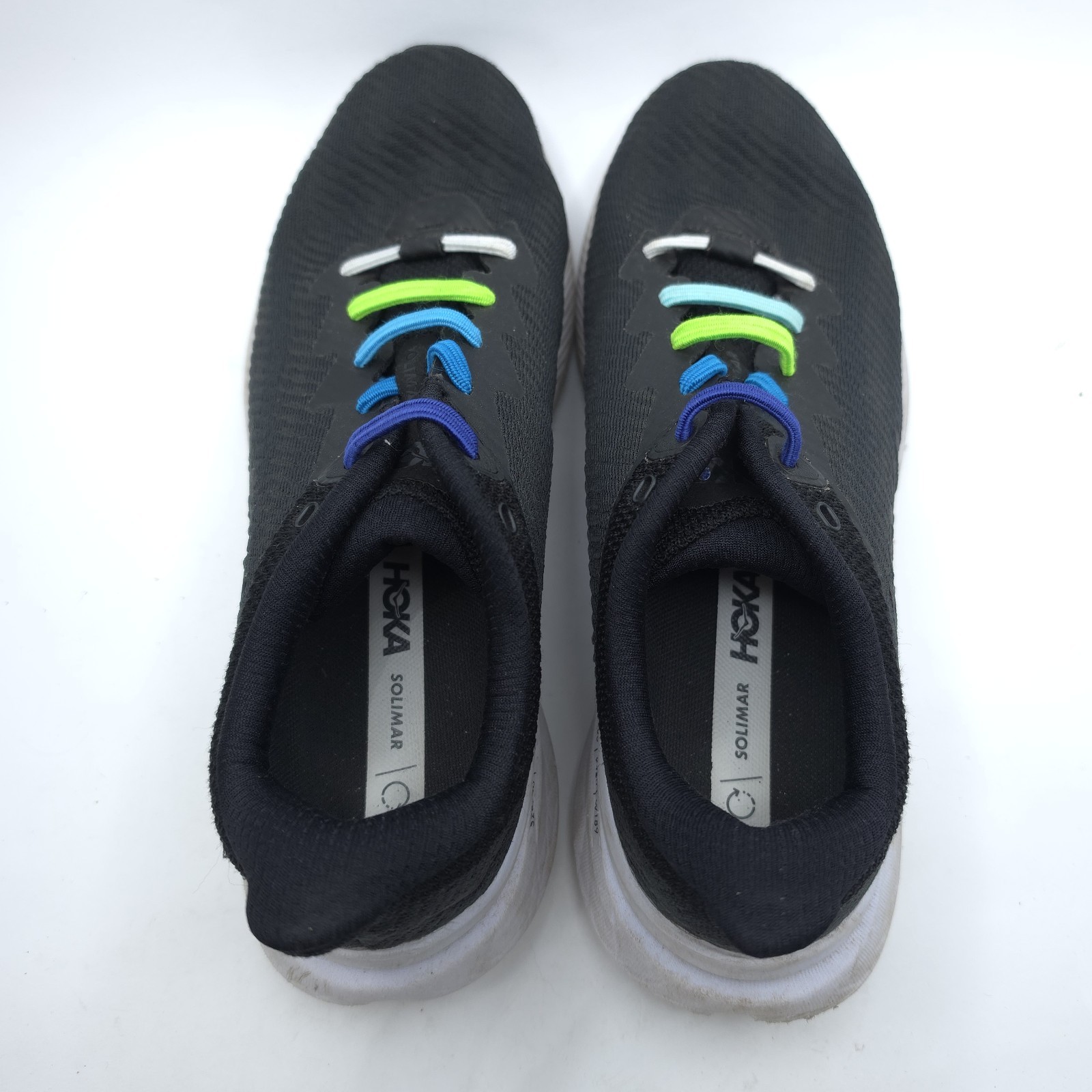 Hoka One One Solimar 1123075 BWHT Running Shoes Black White Women’s Size US 10 B