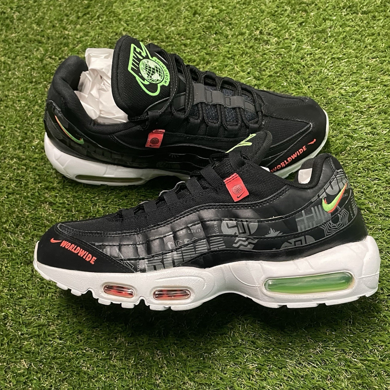 Size 11 – Nike Air Max 95 Se Nike Worldwide Globe