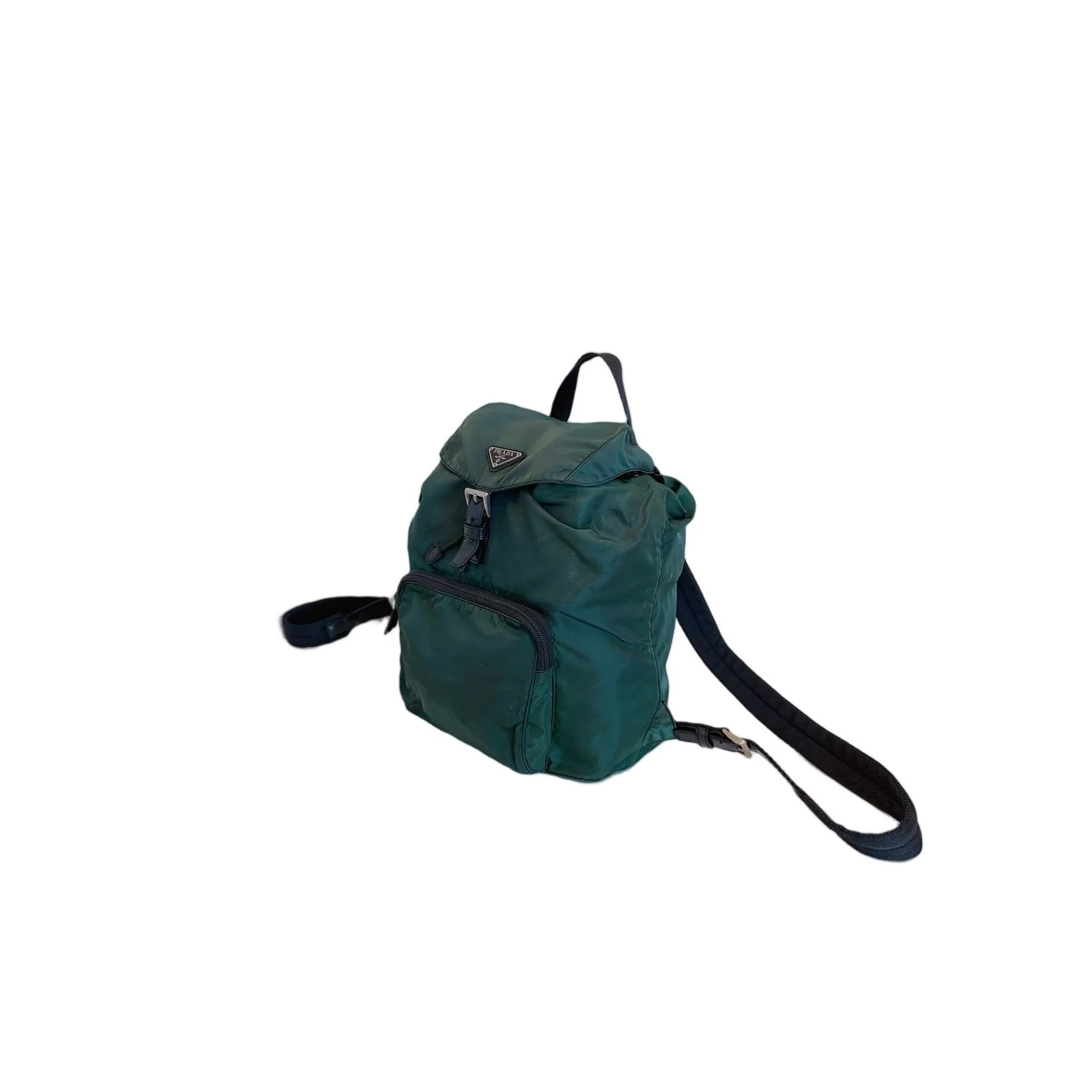 Prada Backpack Green Tessuto Nylon (pa061226g4r)