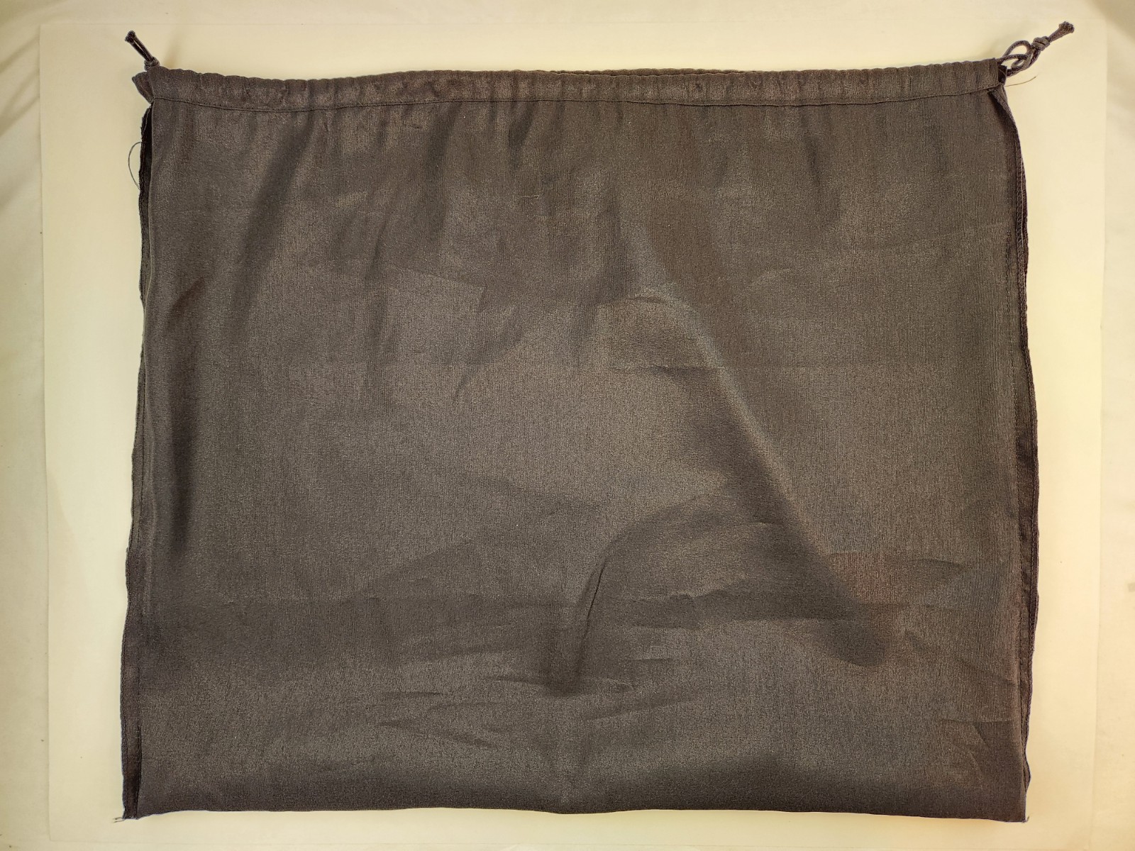 Authentic Loewe Black Dust Bag ONLY Drawstring 19×23″ Logo MADRID 1846 Storing