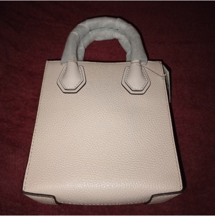NWT MICHAEL Michael Kors Mercer XS NS Shopper Crossbody Powder Blush