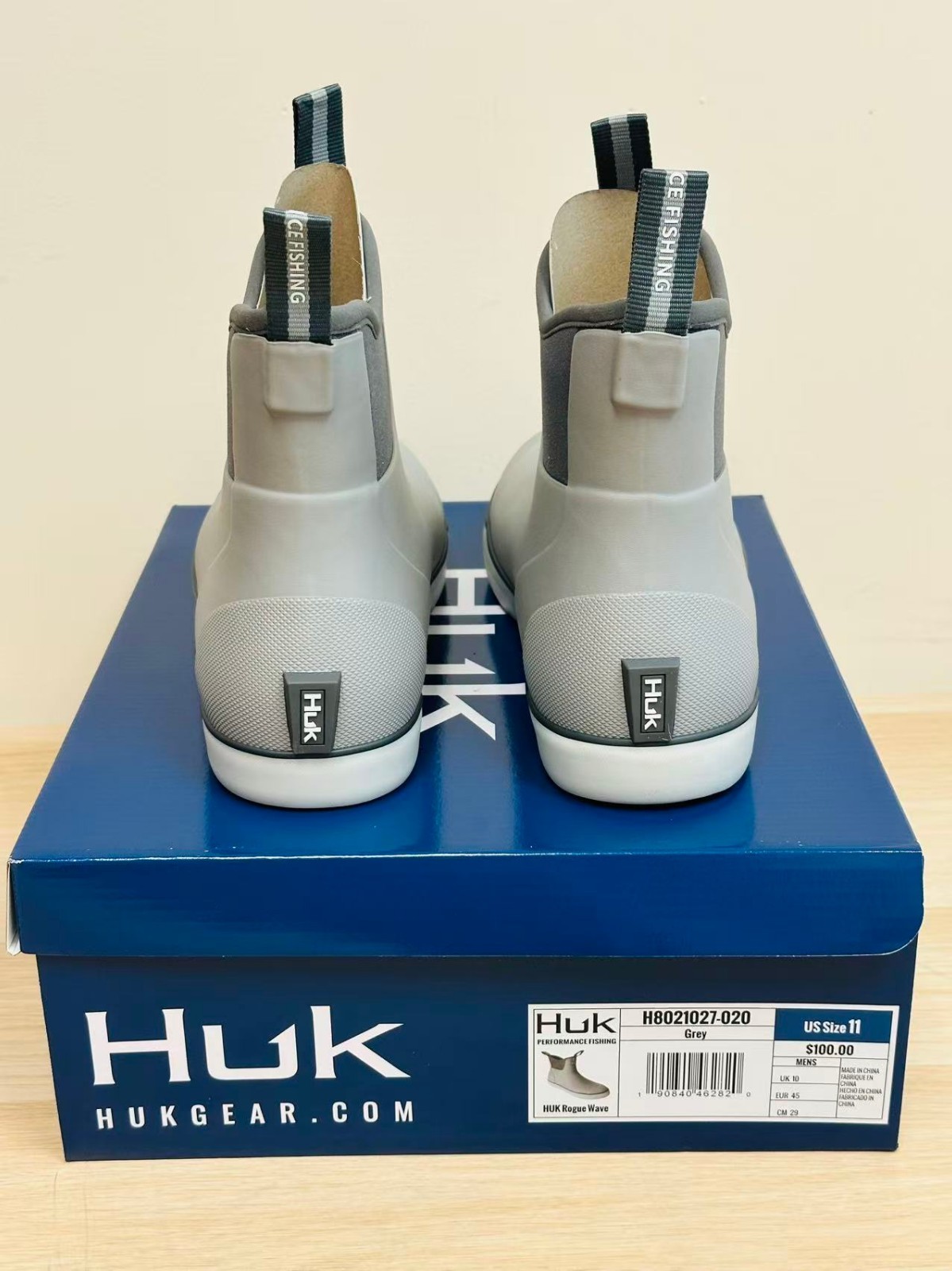 HUK Boots, Rogue Wave Boots, Fishing, Men’s US Size 9, 10, 11, 12, 13, Brand NEW