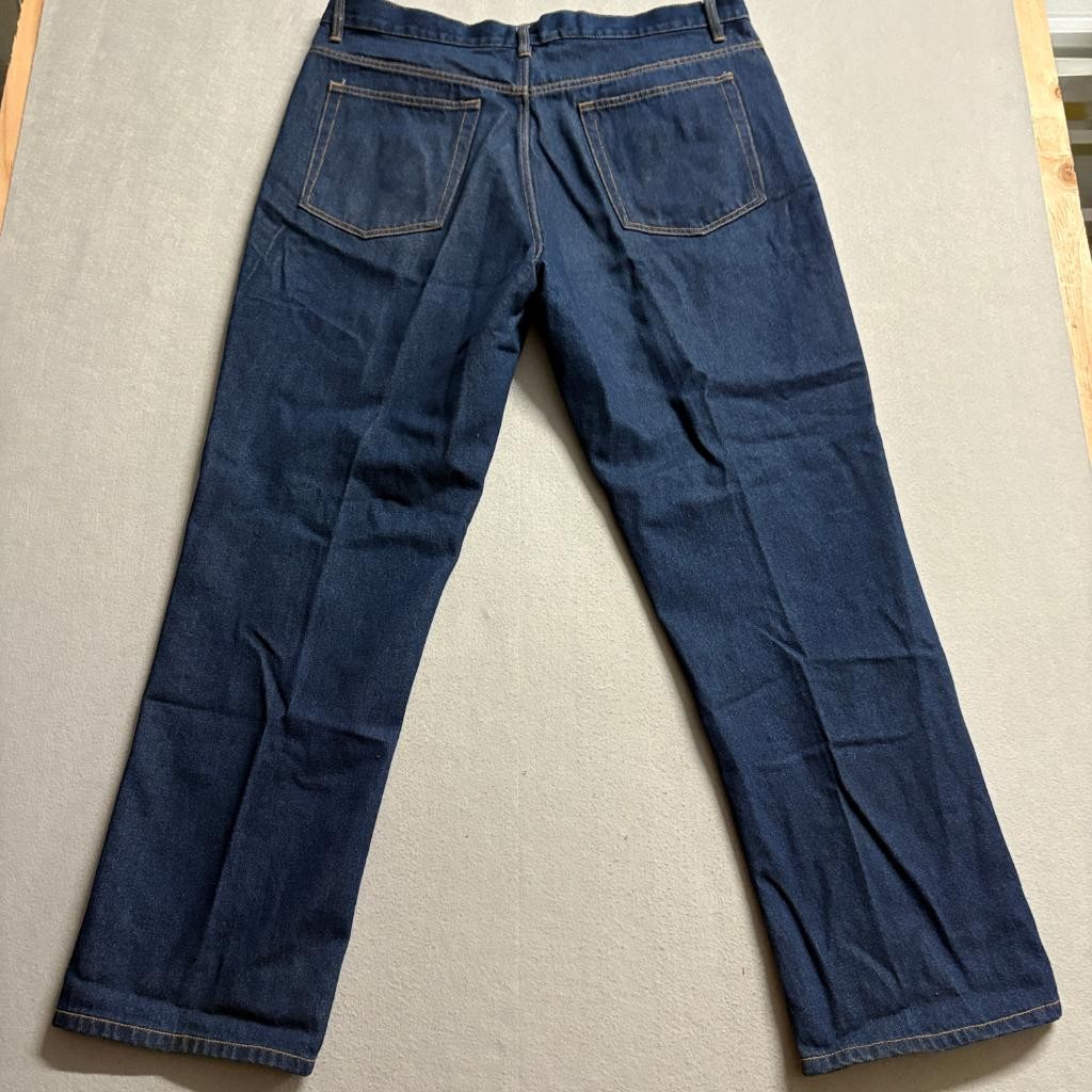 David Taylor Collection Mens Jeans 40×32 Dark Wash Blue Denim Straight Leg