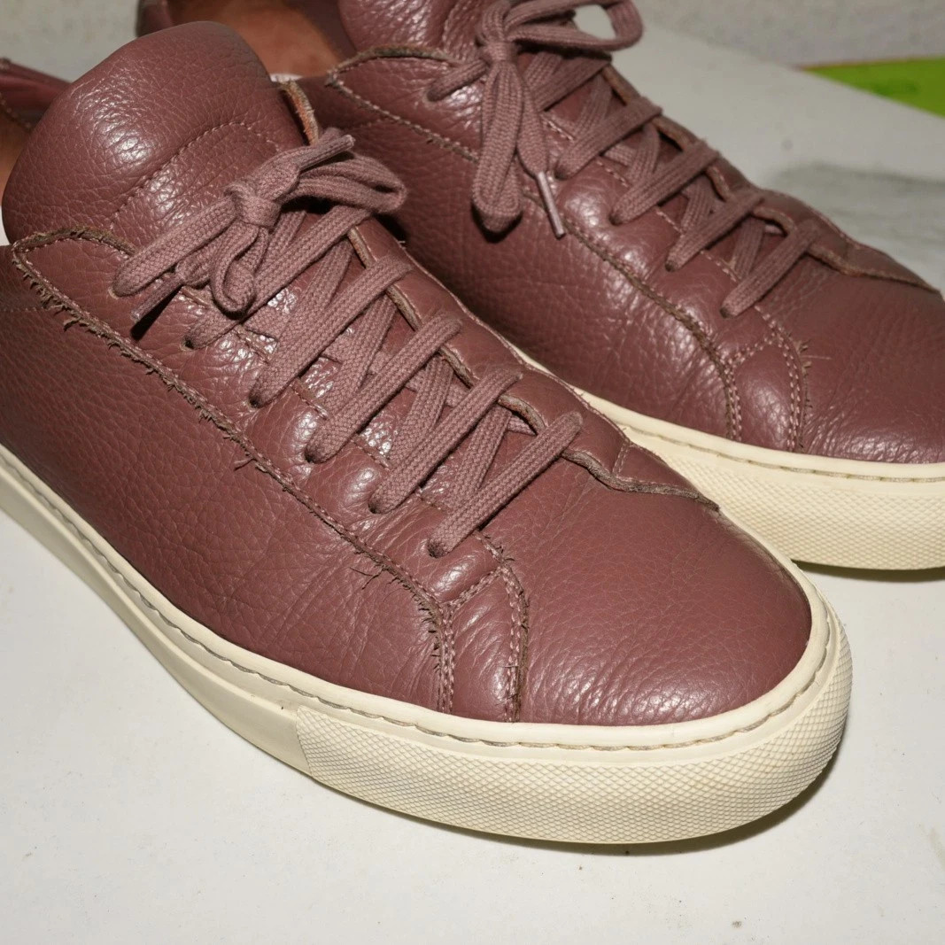 Common Projects Achilles Low Italy Leather Mauve Sneakers Men 42