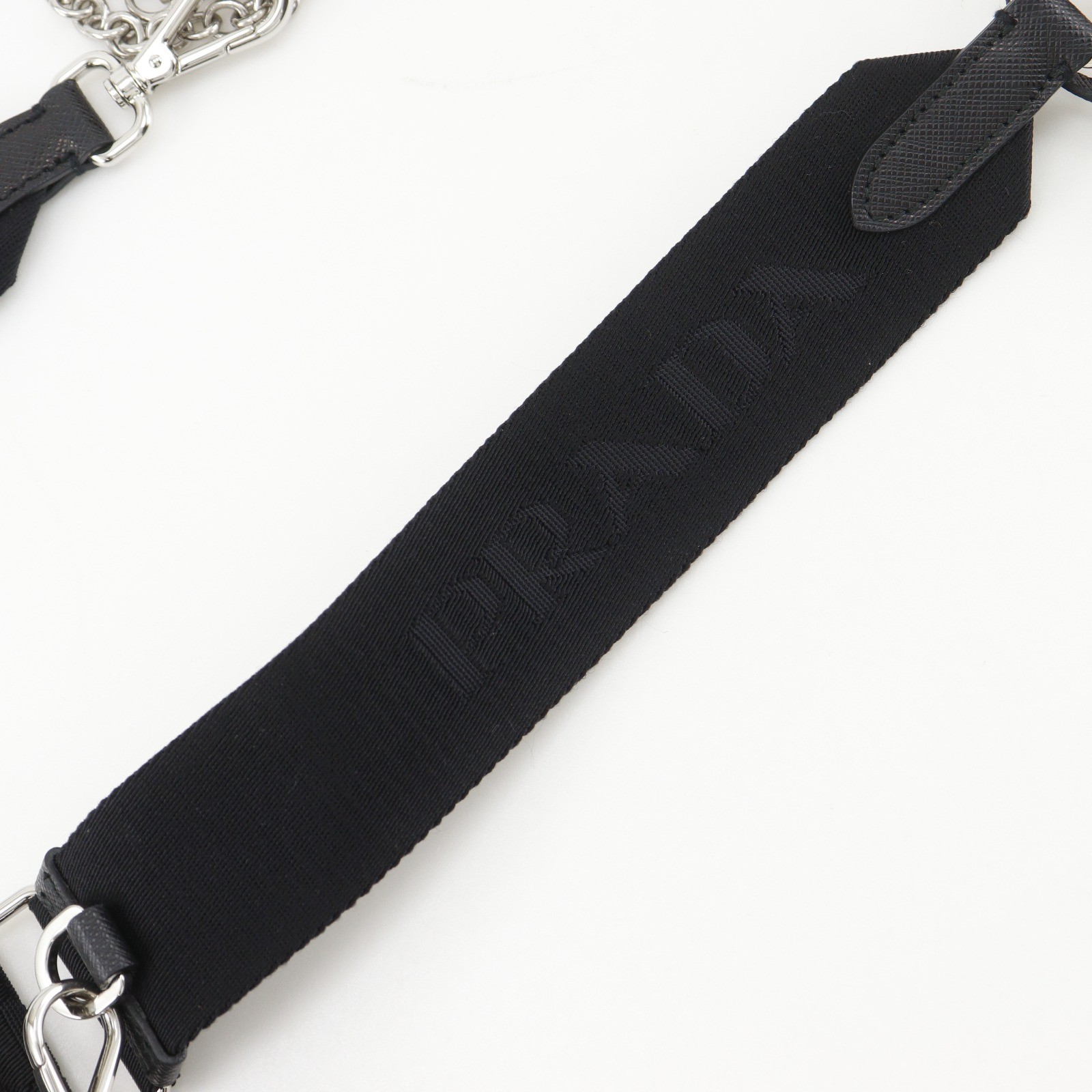 PRADA Re-edition 2005 Re-nylon Shoulder Bag 1BH204 NERO black Nylon/Safian…