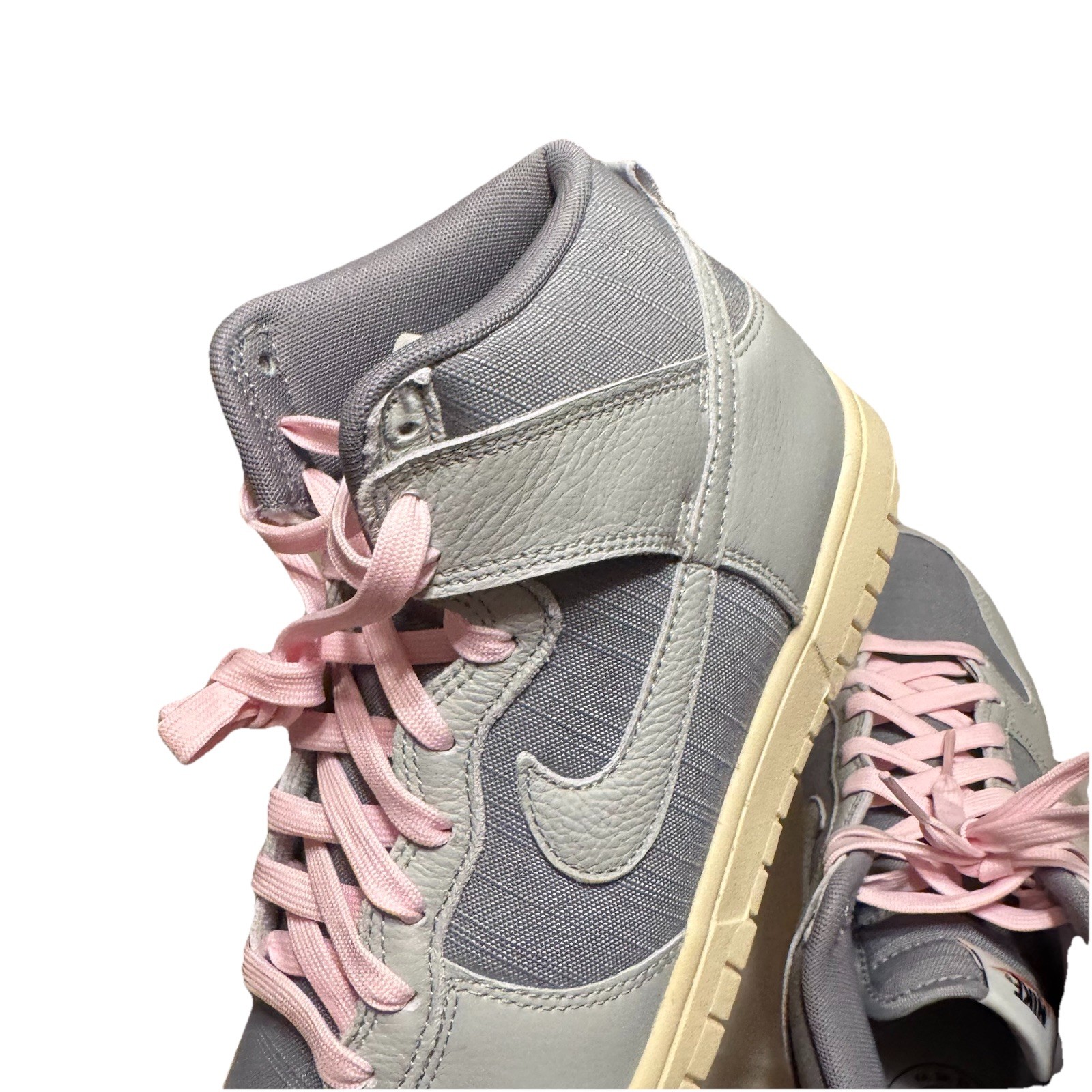 Nike Dunk High Retro PRM DQ8800-001 LT Smoke Grey Premium Men’s Size 8.5 NIB