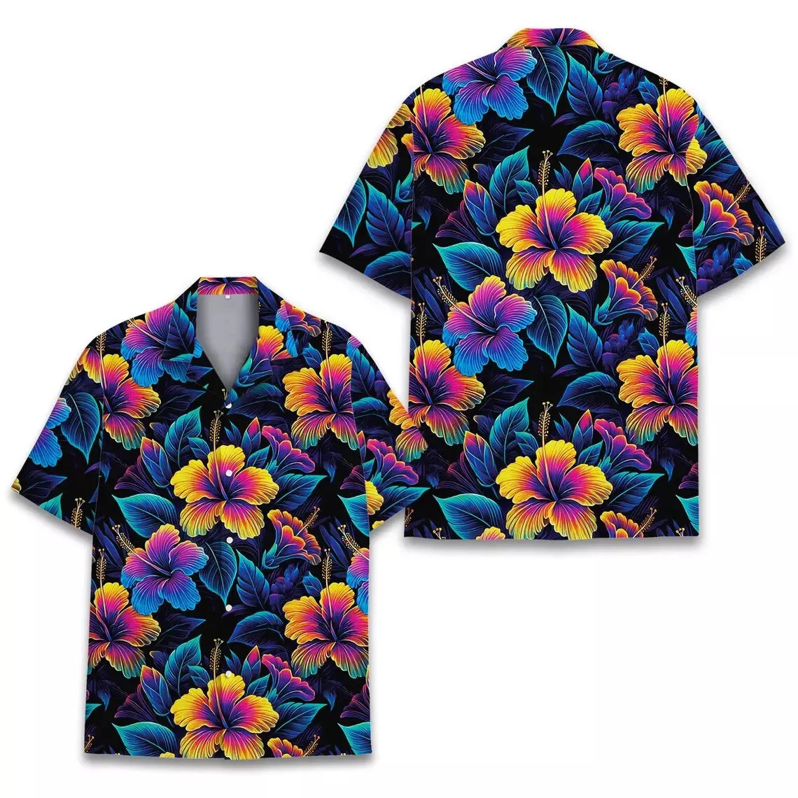 Hibiscus Floral 3D HAWAII SHIRT Mother Day Gift All Over Print Christmas Day Gif
