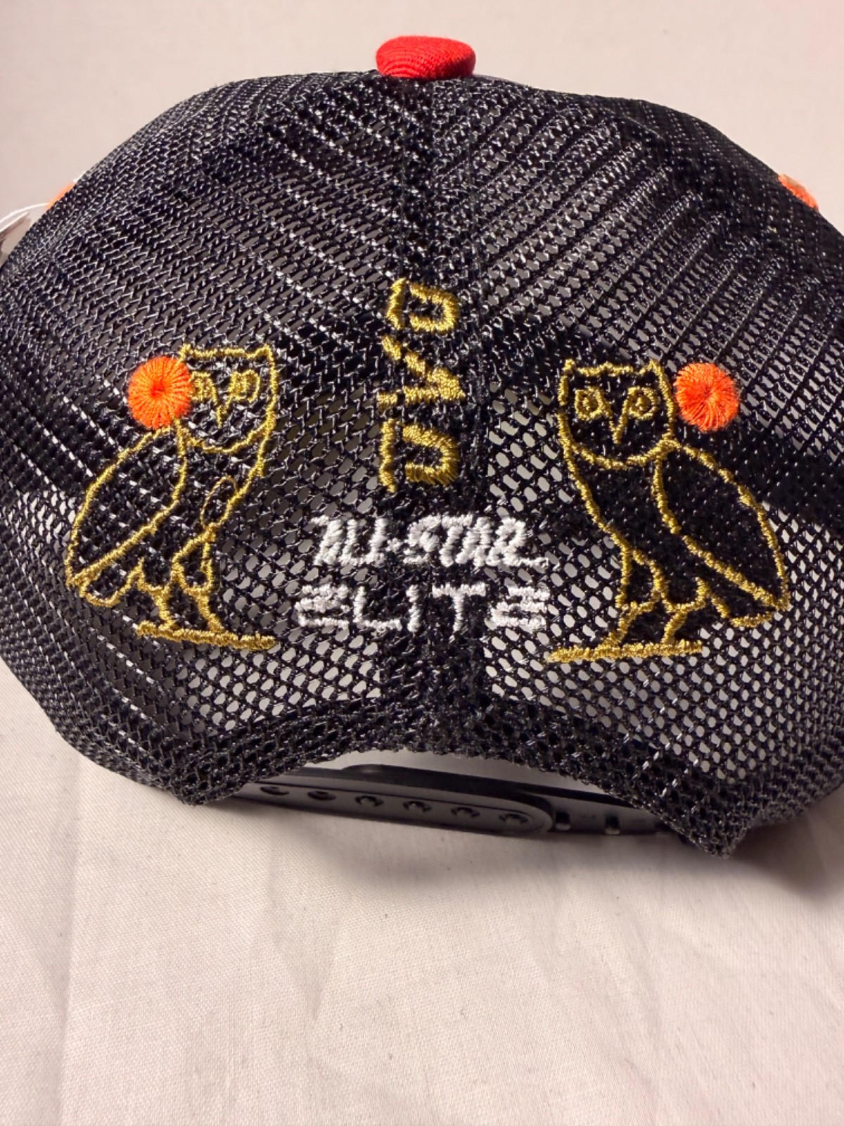 Jurassic Park Dad Hat Snapback Ovo Colab Black Purple Headgear Classic Adjustabl