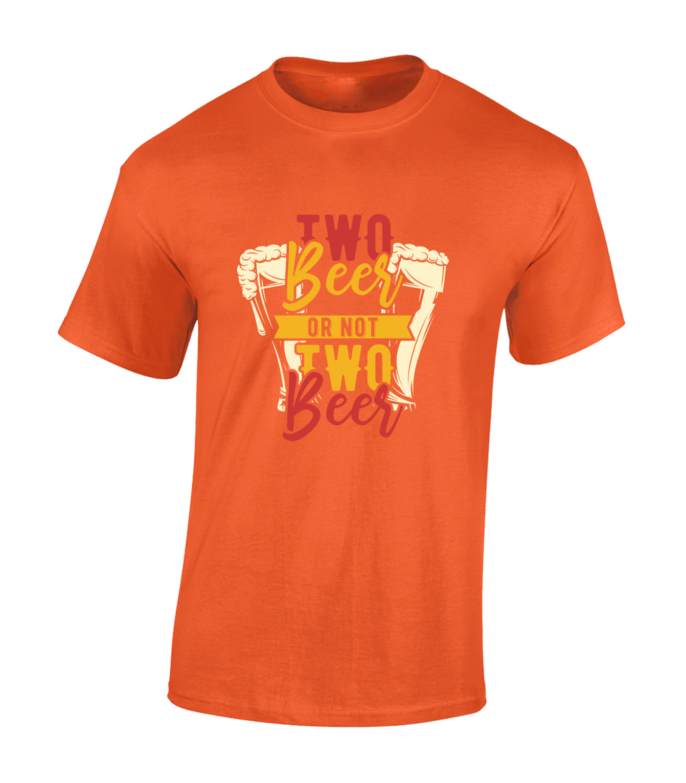 TWO BEER (DTF) OR NOT TO BEER MENS T SHIRT FUNNY DRINKING GIFT IDEA DESIGN DAD