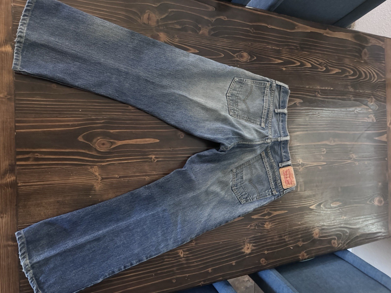 Levi Strauss & Co. 517 Quality Denim Jeans with Rivet Detailing 33×30