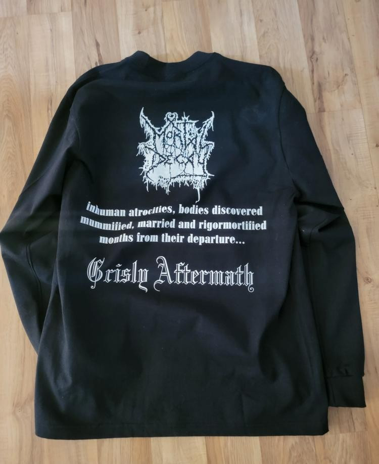 Mortal Decay Grisly Aftermath Long Sleeve T-Shirt Tee REPRINT Small to 5xl