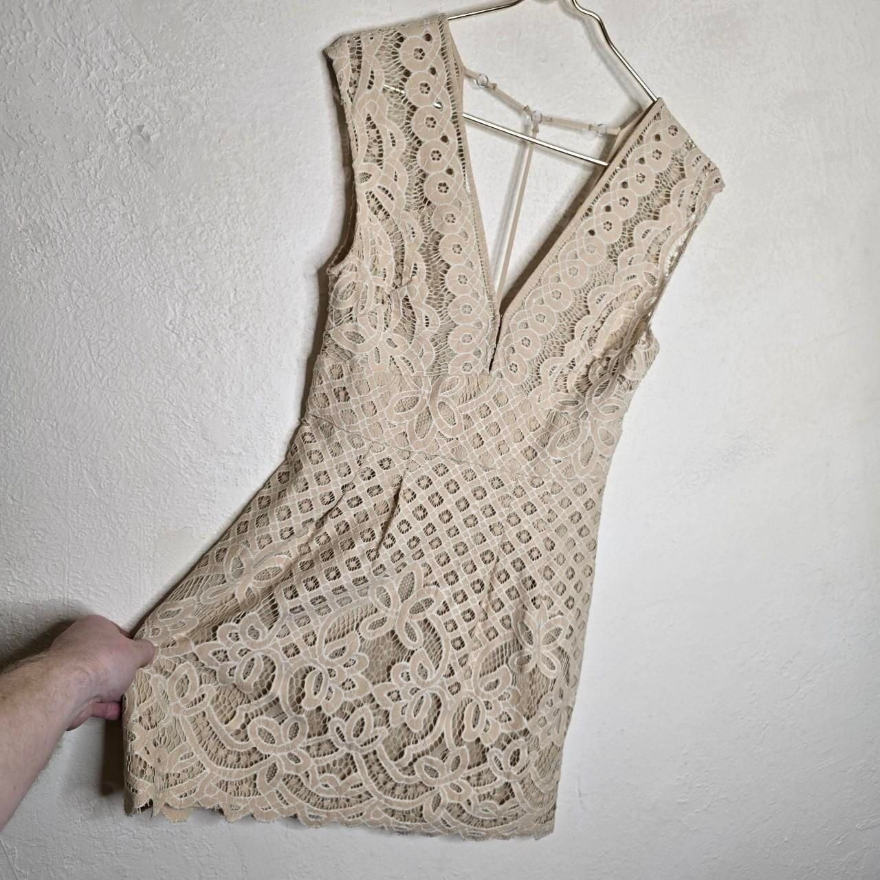 Free People One Million Lovers Lace Mini Dress