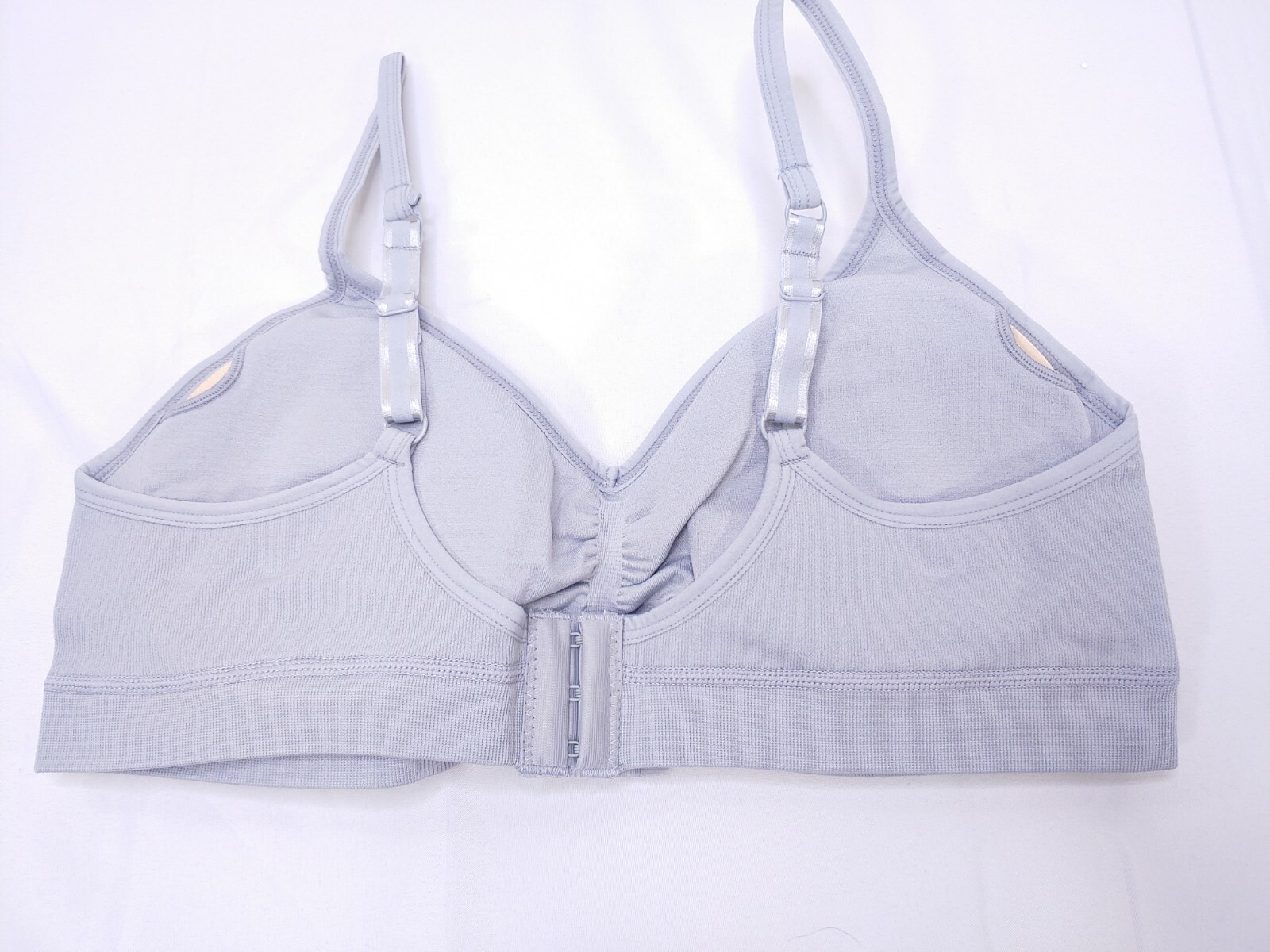 Arabella Women’s Seamless Padded Everyday Bra Ash Grey Size XL