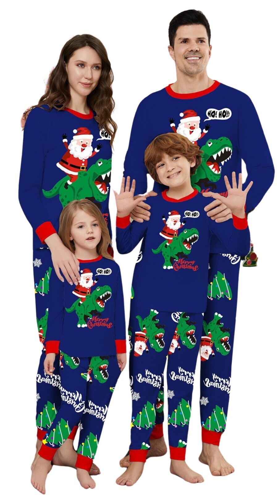 Christmas Family Matching Pajama Sets, Pets, Assorted Prints, Soft Fabric