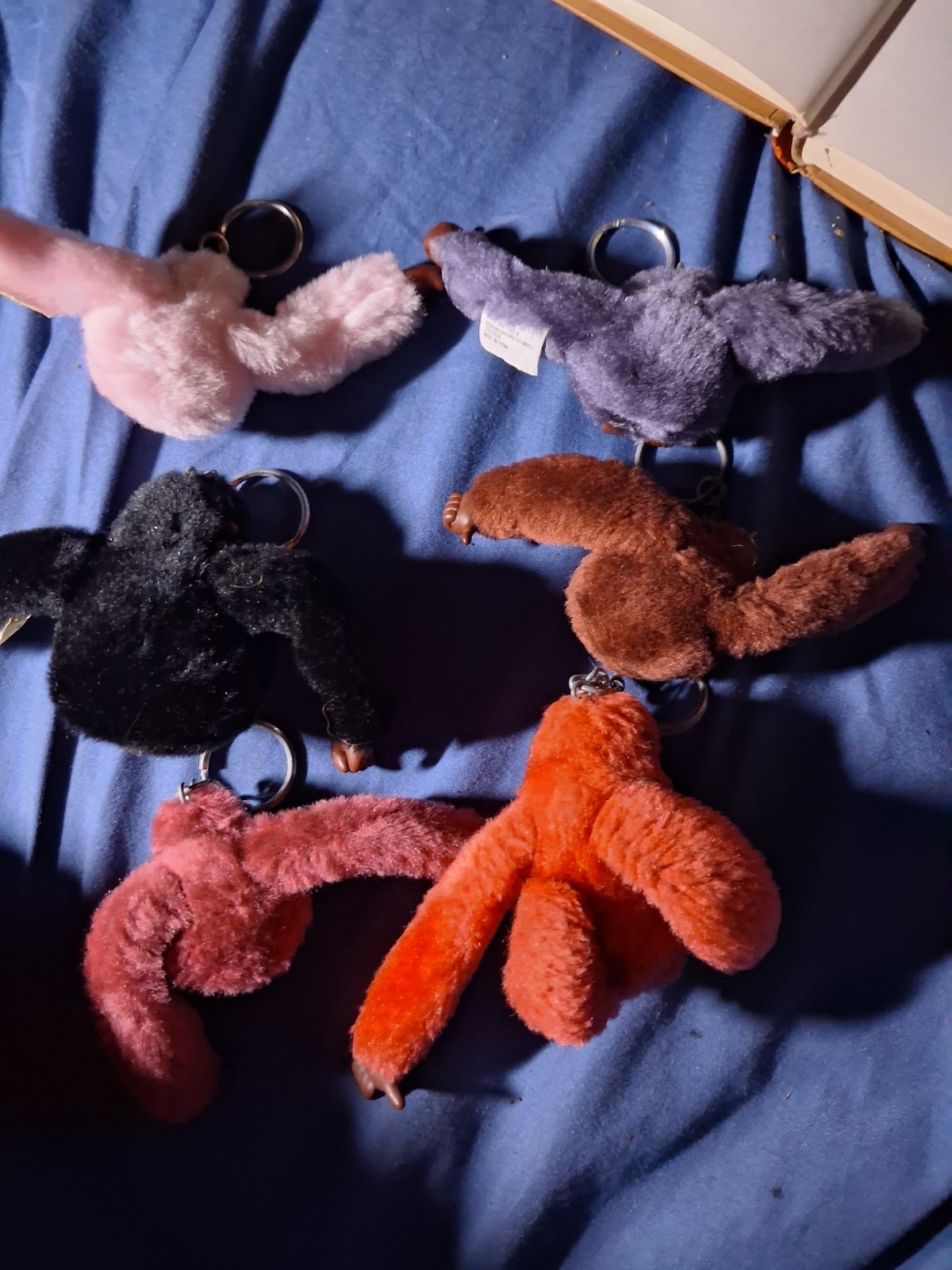 Kipling Monkey Charm Keychain Accessory Replacement Lot Of 6