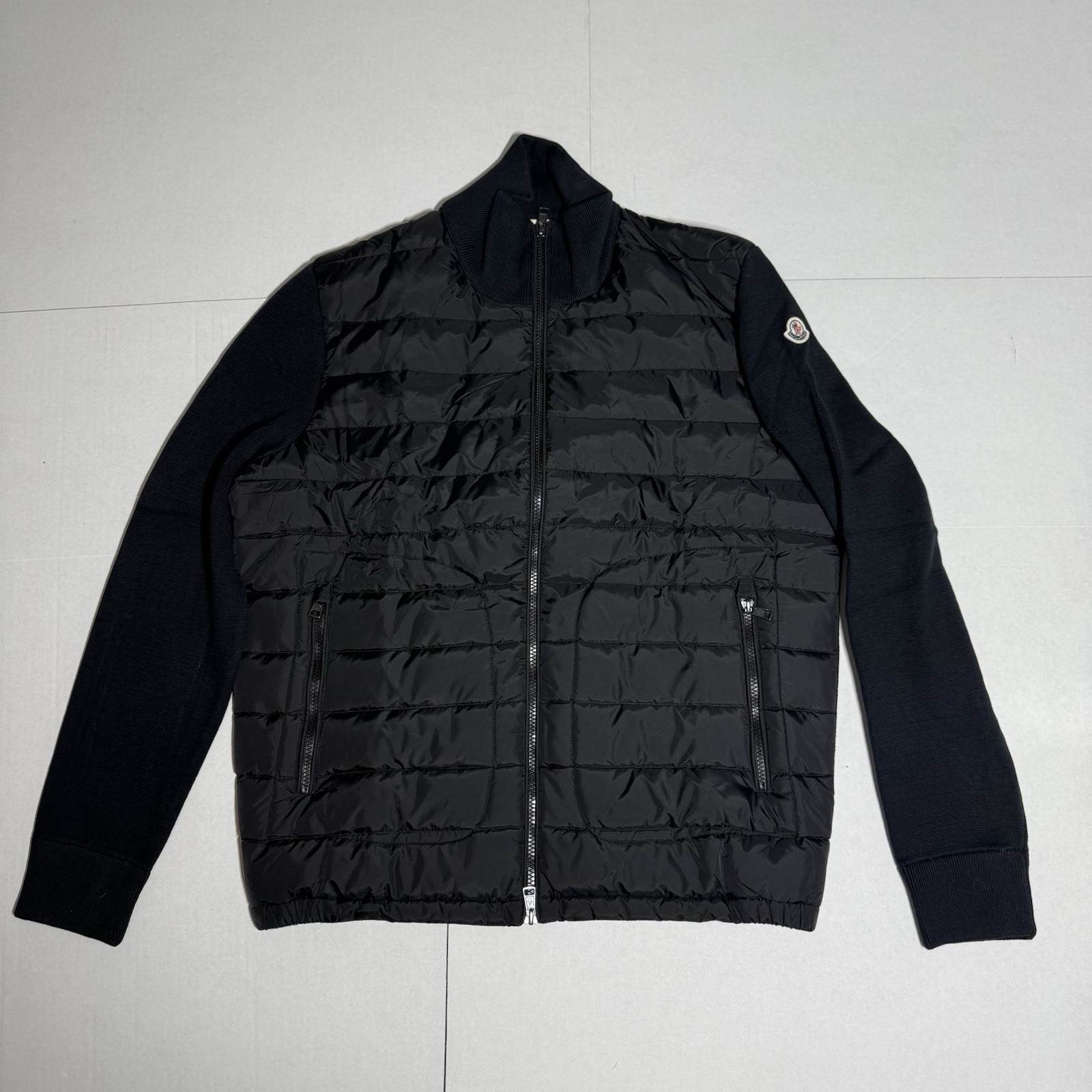 Moncler Padded Zip-Up Cardigan Size XL
