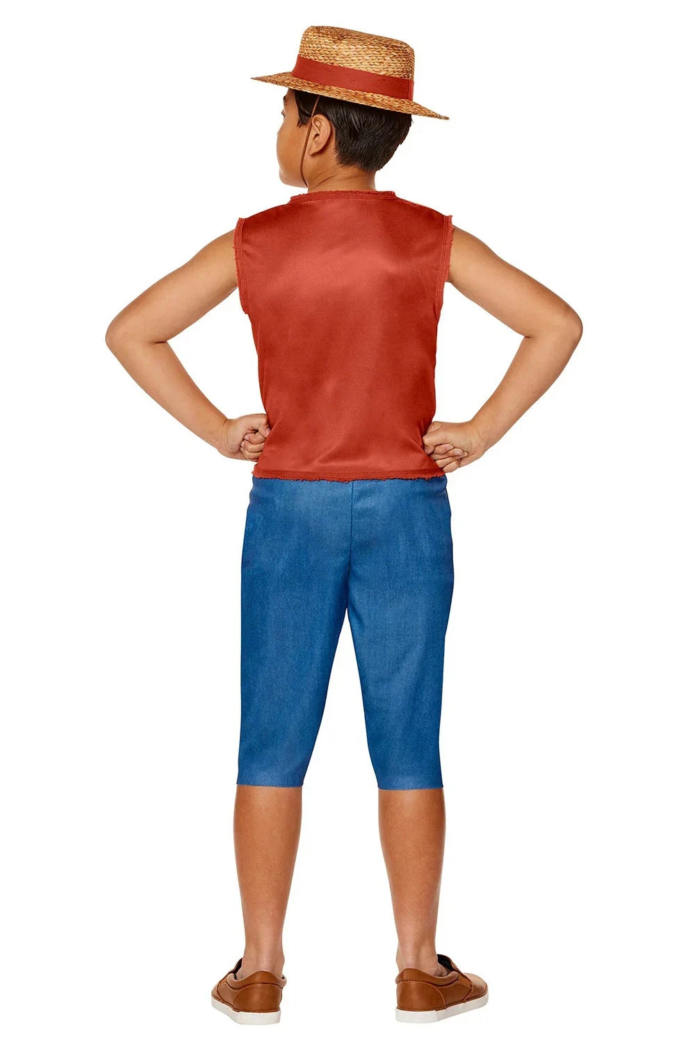 Brand New Monkey D. Luffy Child Costume Youth Medium