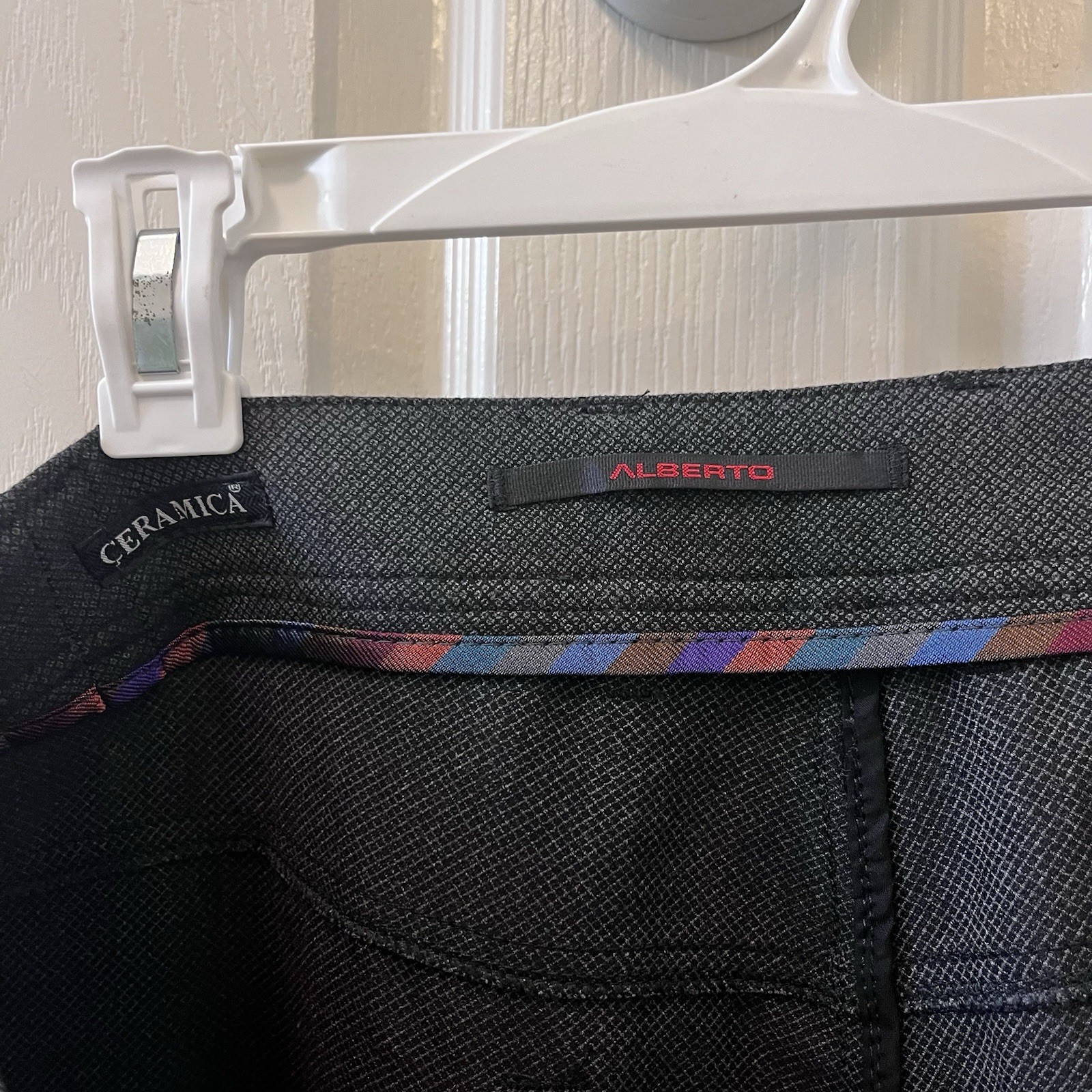 Alberto Stone Ceramica Peacock Modern Fit 5-Pocket Pants Lot of 2 Men’s 38 x 29