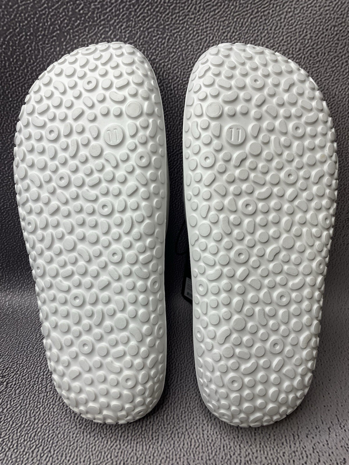 Allbirds Unisex Sugar Sliders Slide Sandals White Eco Friendly Size W 13 M 11