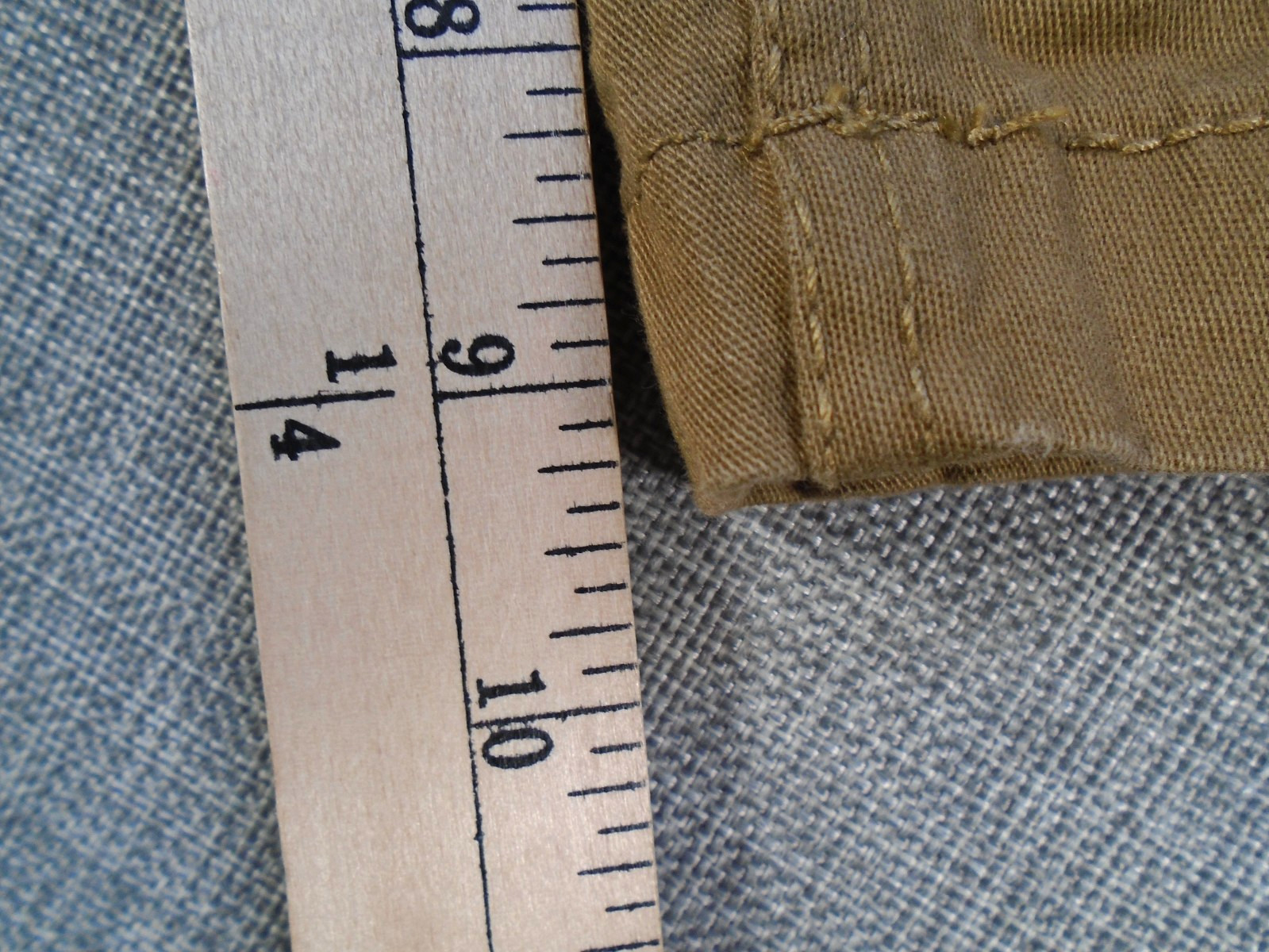 VOLCOM Shorts 38″ Waist Tan Brown 98% Cotton, 2% Elastane, 9″ Inseam