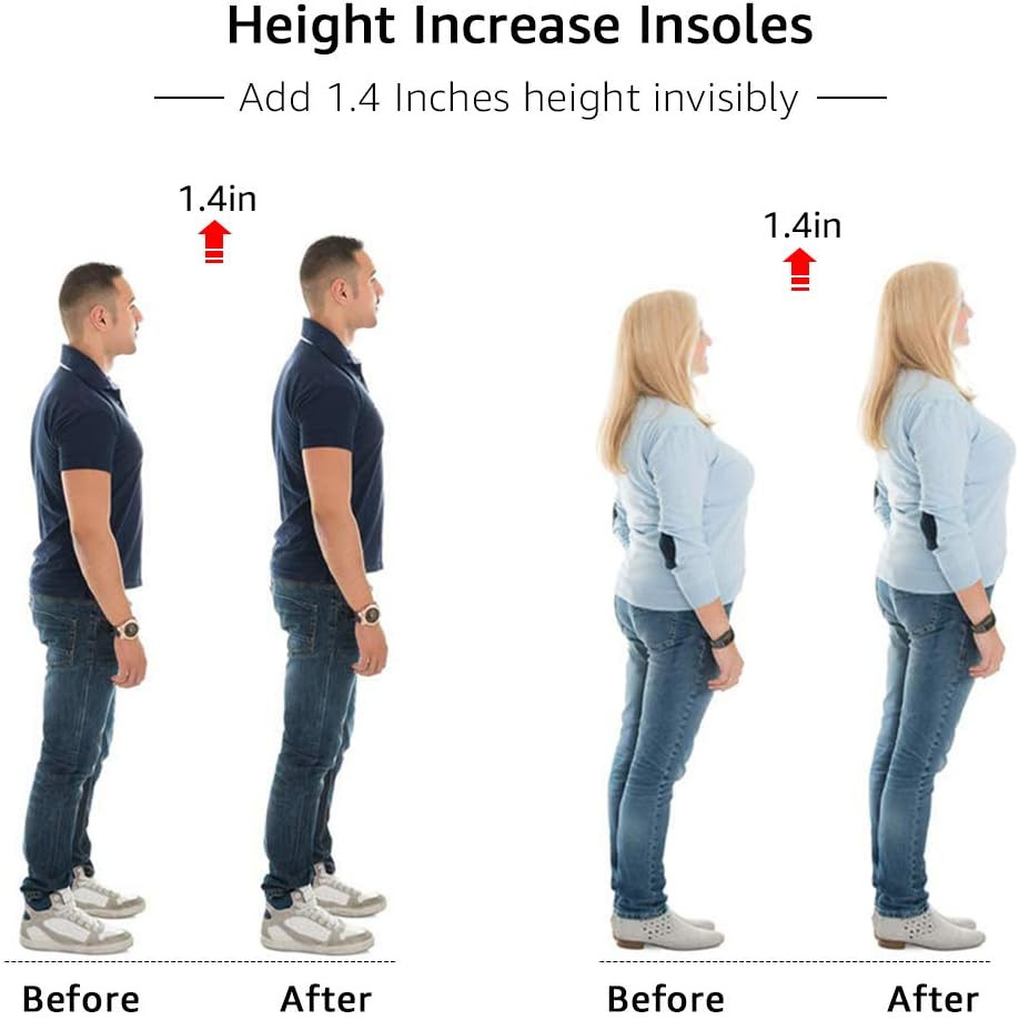 Heel Lift for Achilles Tendonitis, Heel Pain and Leg Length Discrepancy, Shoe In