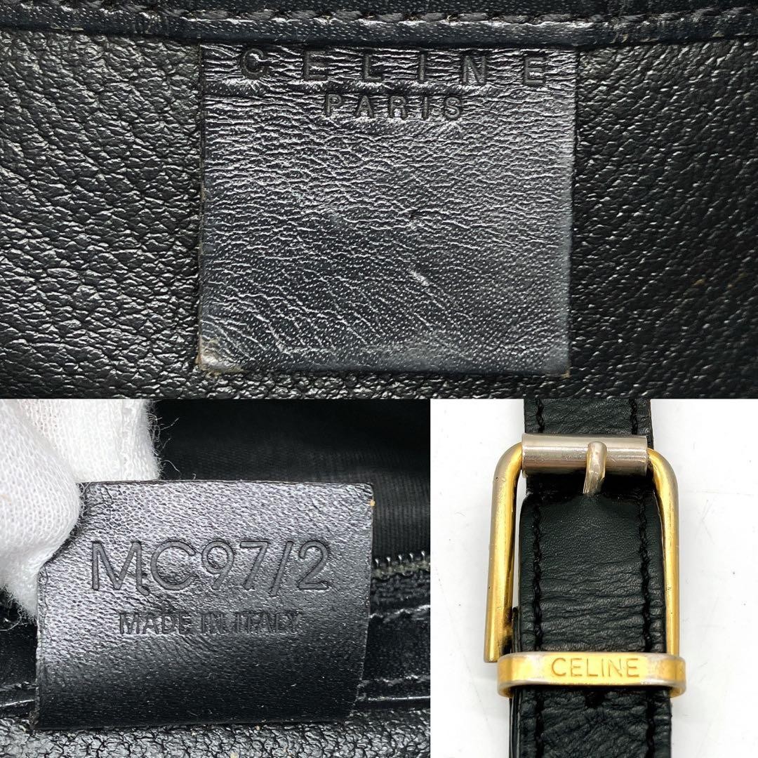 CELINE Shoulder bag Macadam Vintage Authentic From Japan used