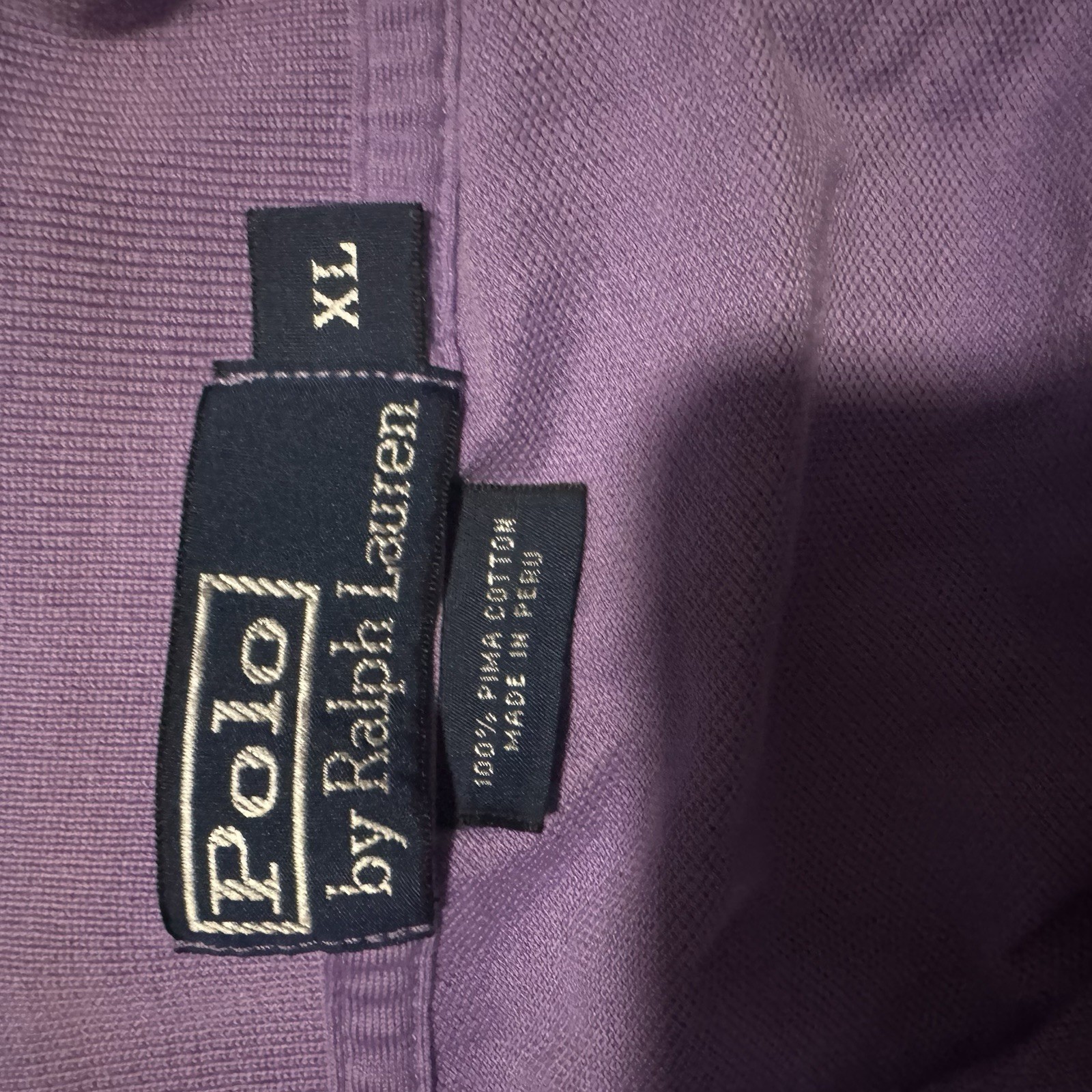 2 Polo Ralph Lauren Polo Shirts Mens XL Multicolor Classic Fit Knit Short Sleeve