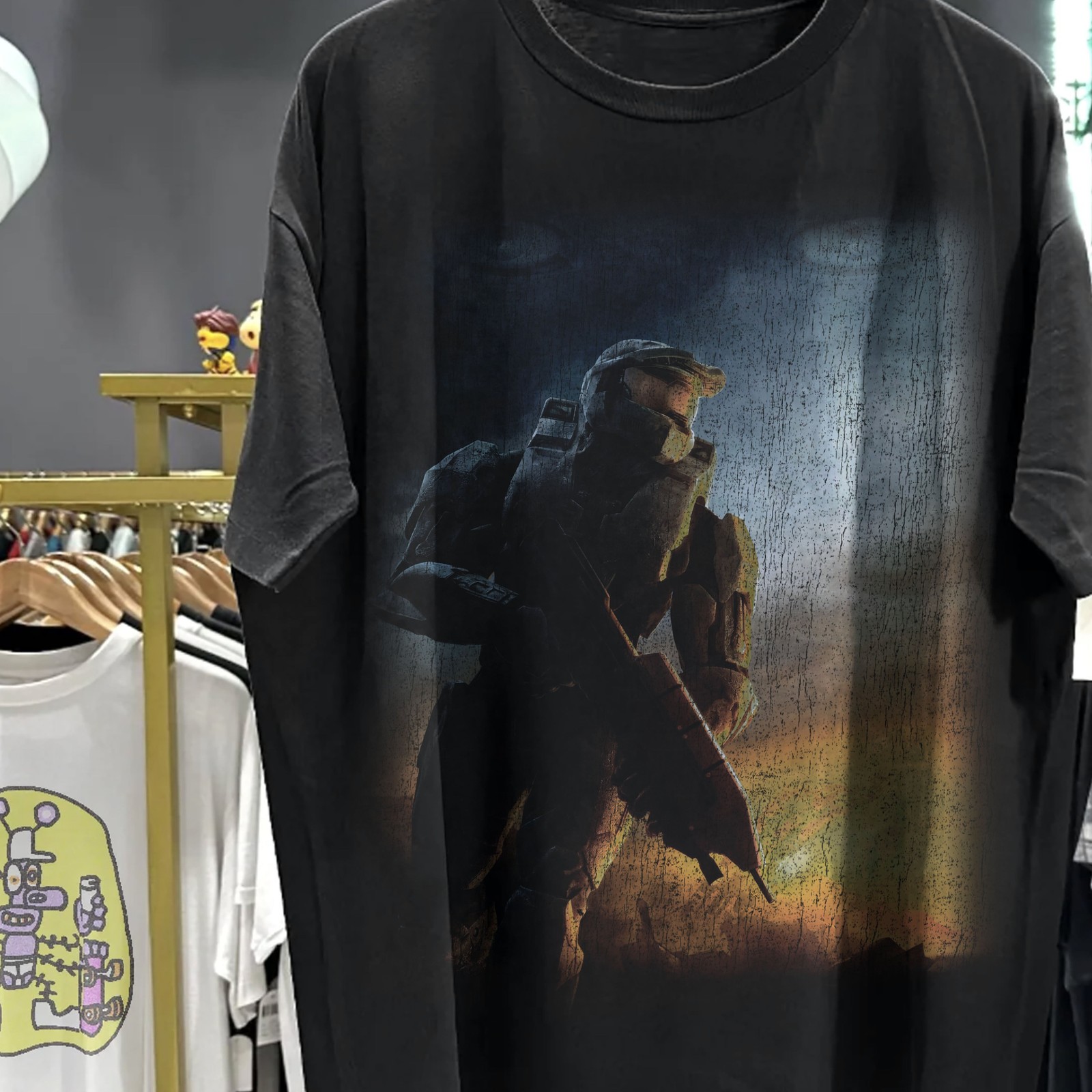 2007 Halo 3 Classic T-Shirt Black XL