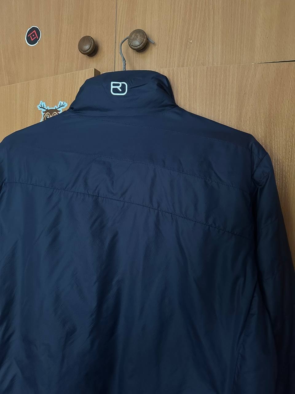 Ortovox Swisswool Piz Boval Reversible Jacket Men’s Size M Blue Hiking Outdoor