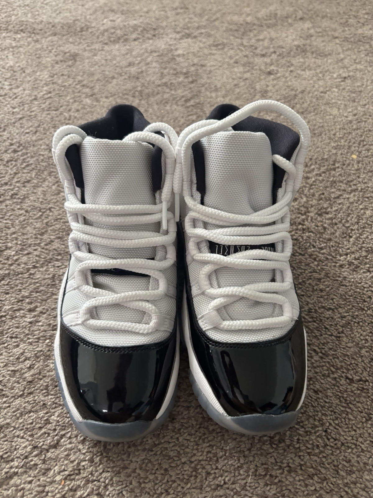 Jordan Air Jordan 11 Retro GS Concord White/Black 4.5Y 2018 378038-100