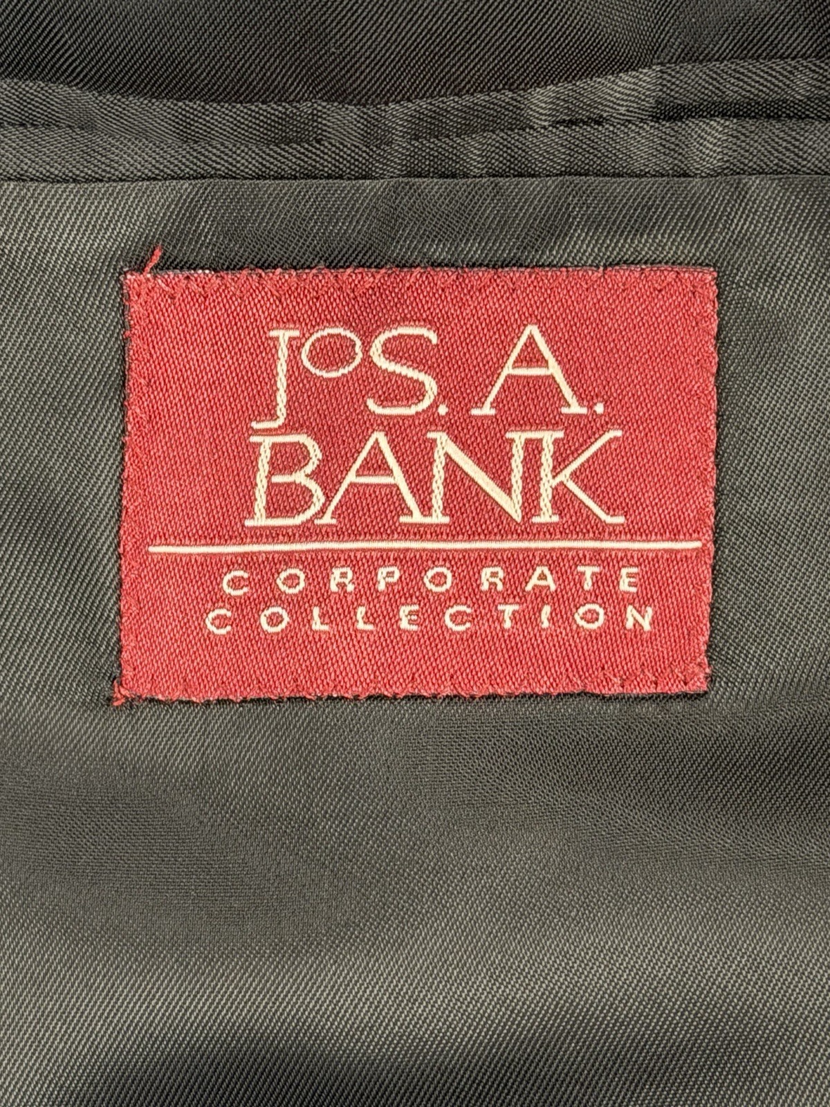 Jos. A. Bank Men’s Black 100% Wool Blazer 40S $495 Three Button