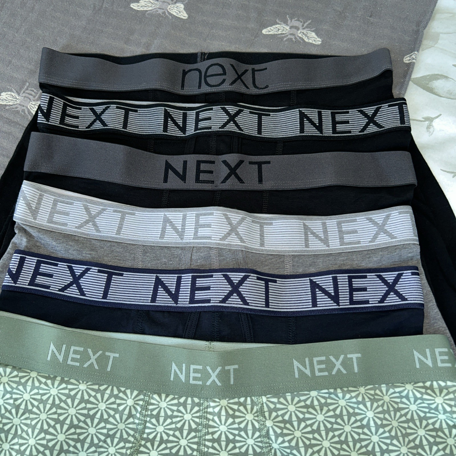Next Men’s Pack Of 6 Boxer Shorts Underwear Size – L – New