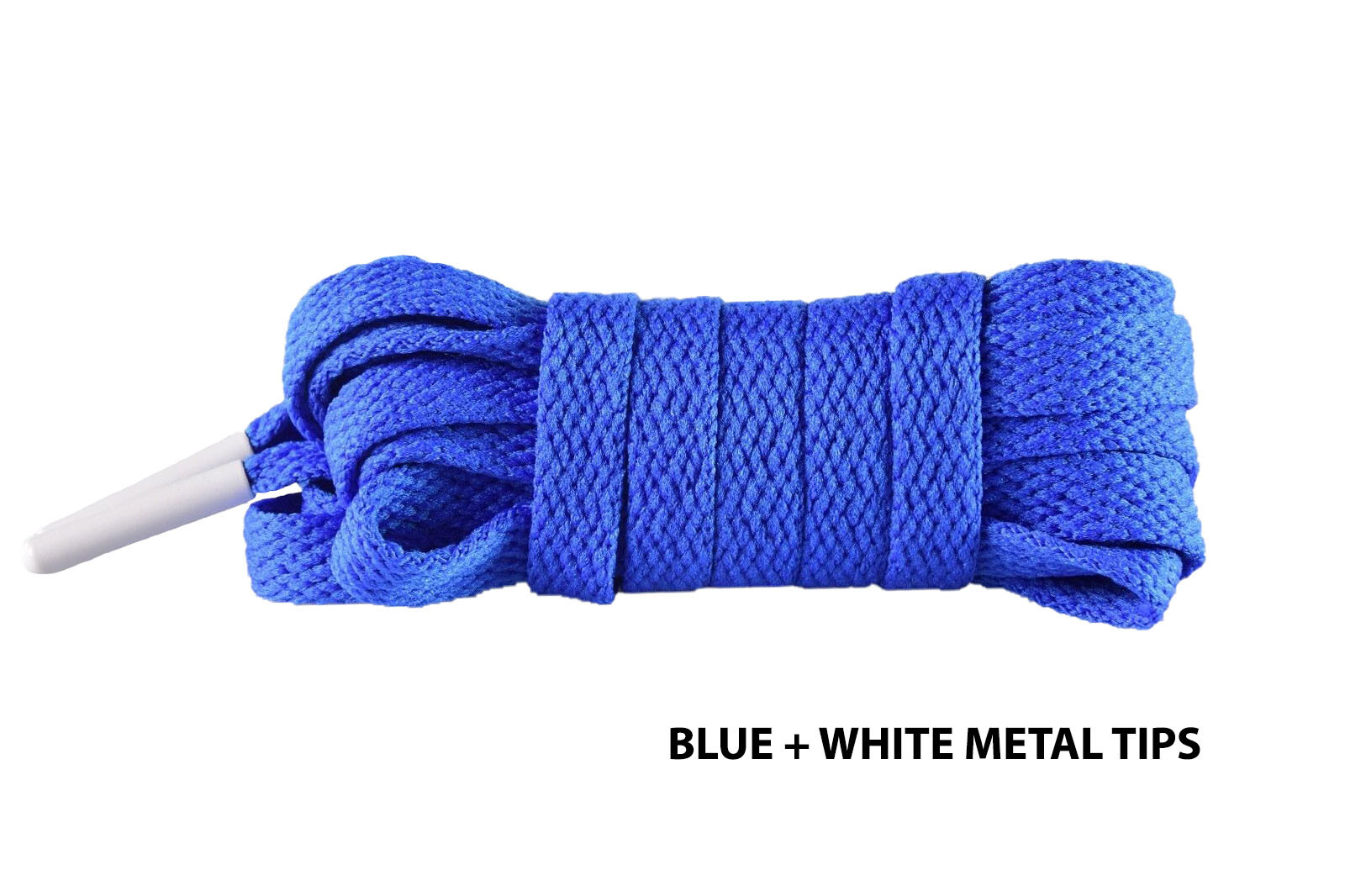FLAT SHOELACES WITH METAL AGLETS LACE TIPS LACES FOR ALL SHOES