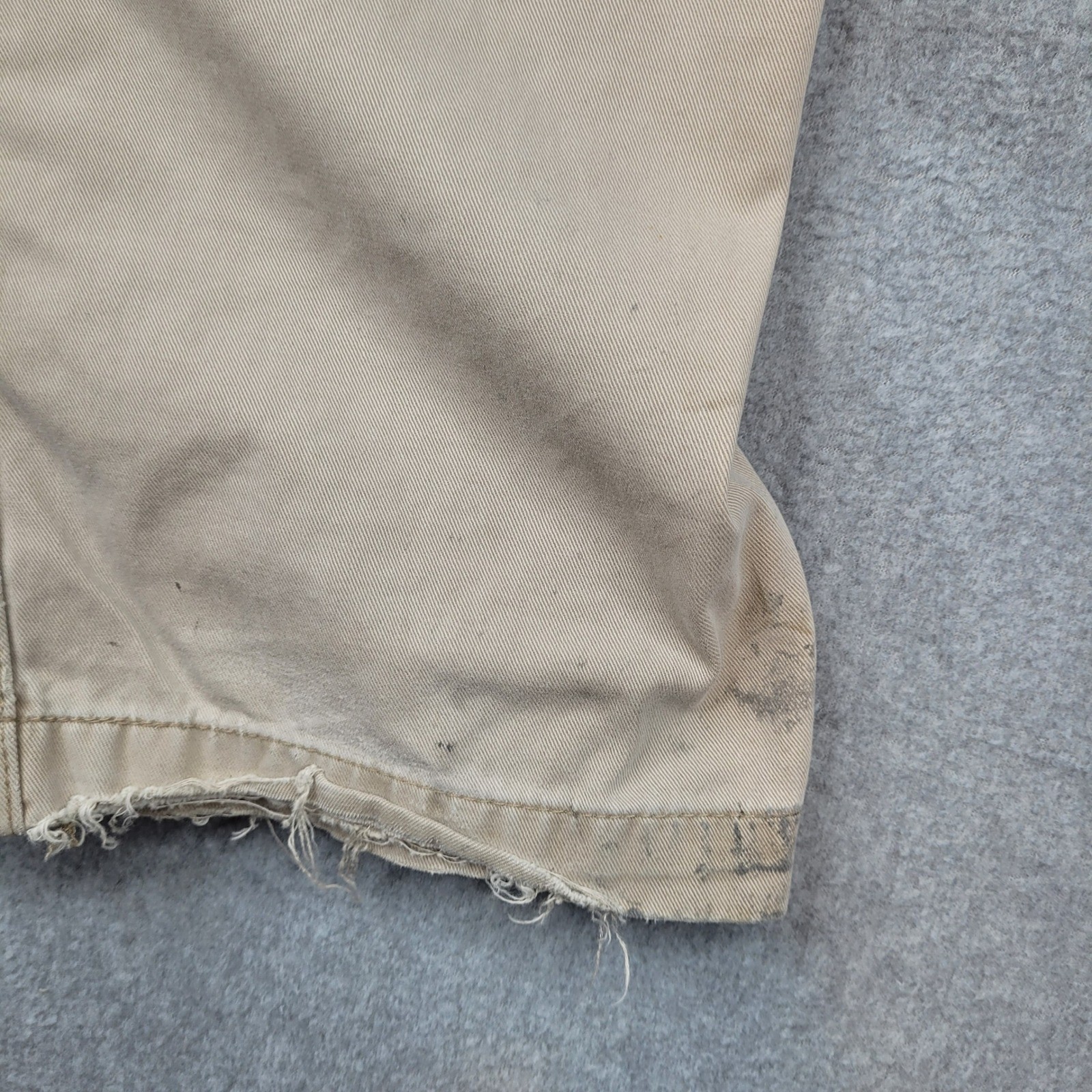 Carhartt Carpenter Pants Mens 34×32 Tan B324 FDK Relaxed Fit Workwear Cotton